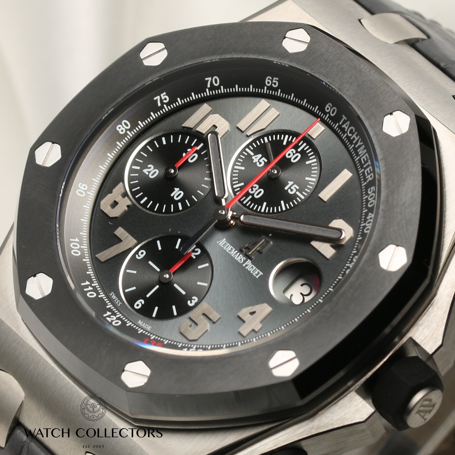 Unworn Audemars Piguet Royal Oak Offshore Qatar Edition Second Hand Watch Collectors 4