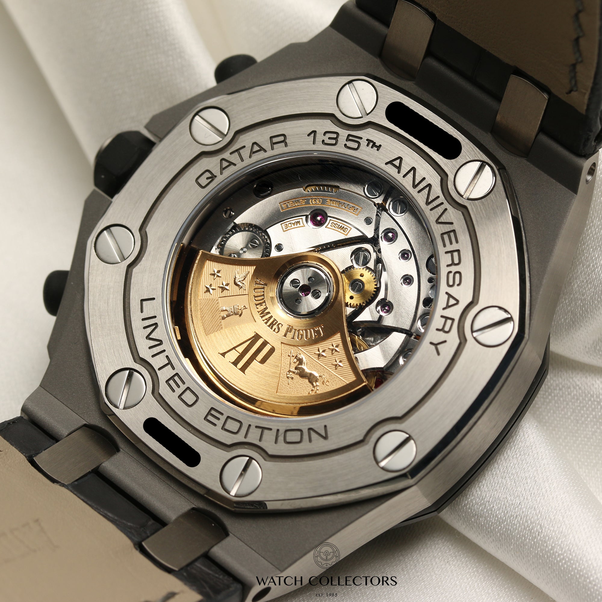 Unworn Audemars Piguet Royal Oak Offshore Qatar Edition Second Hand Watch Collectors 7