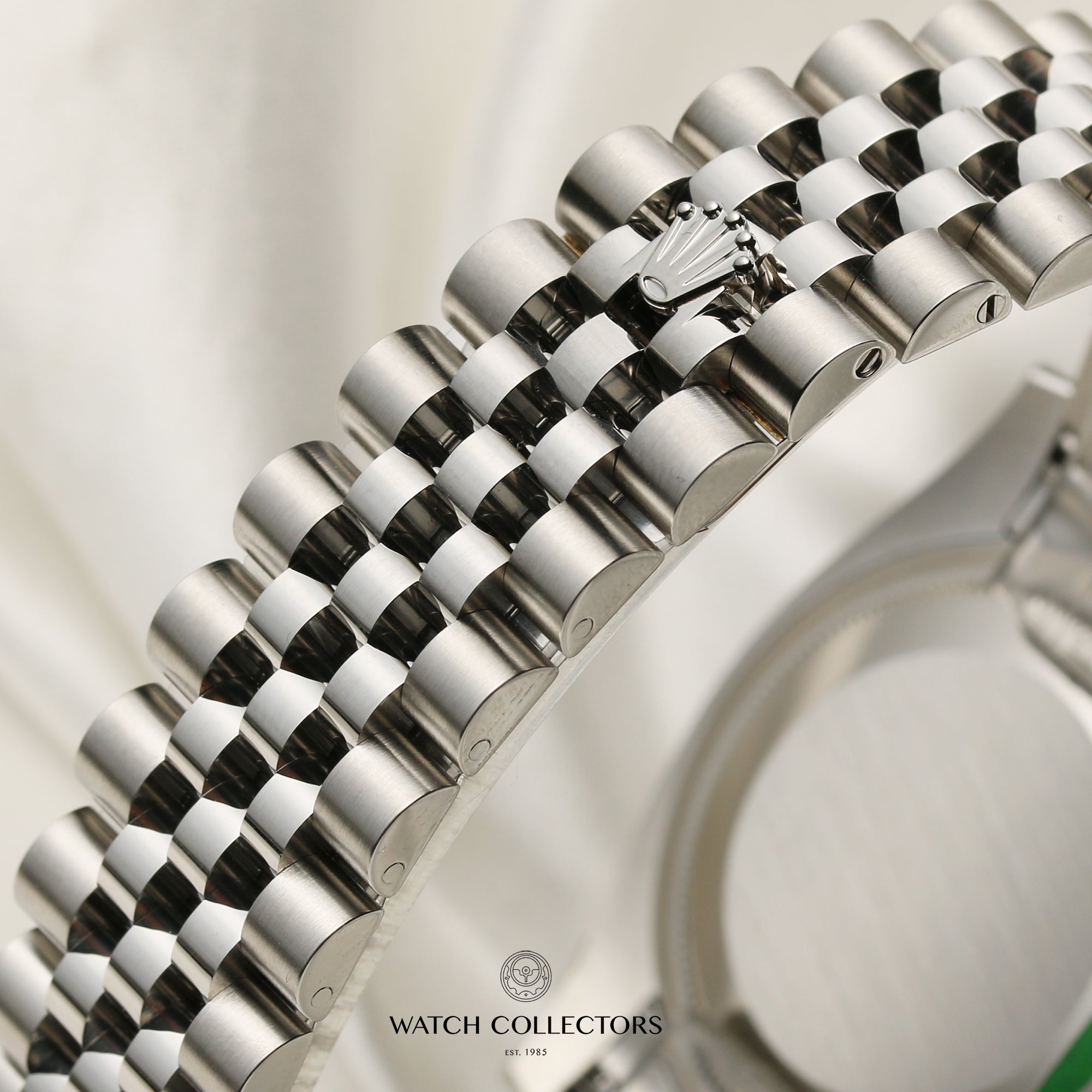 Unworn DateJust 116234 Stainless Steel 18K White Gold Bezel Second Hand Watch Collectors 9