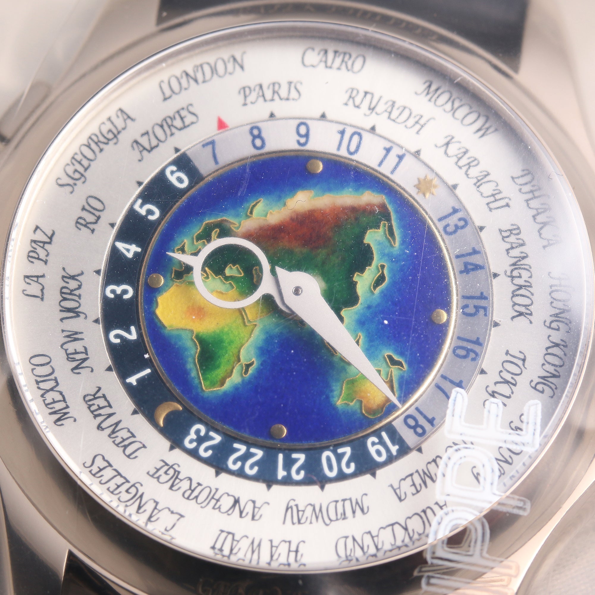 Unworn Factory Sealed Patek Philippe 5131G World Time 18K White Gold Second Hand Watch Collectors 2
