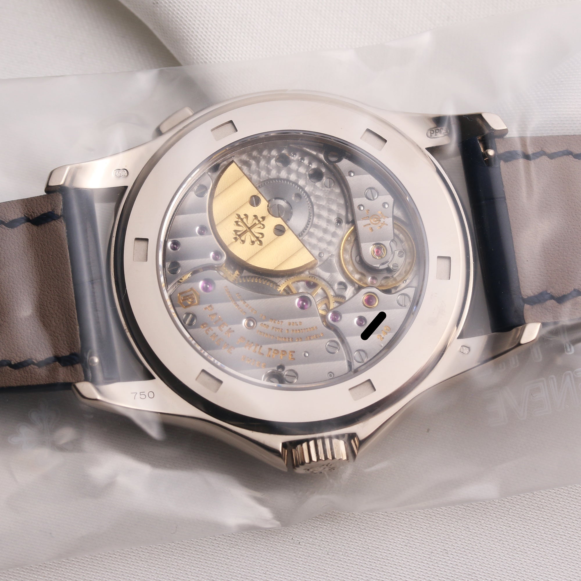 Unworn Factory Sealed Patek Philippe 5131G World Time 18K White Gold Second Hand Watch Collectors 3