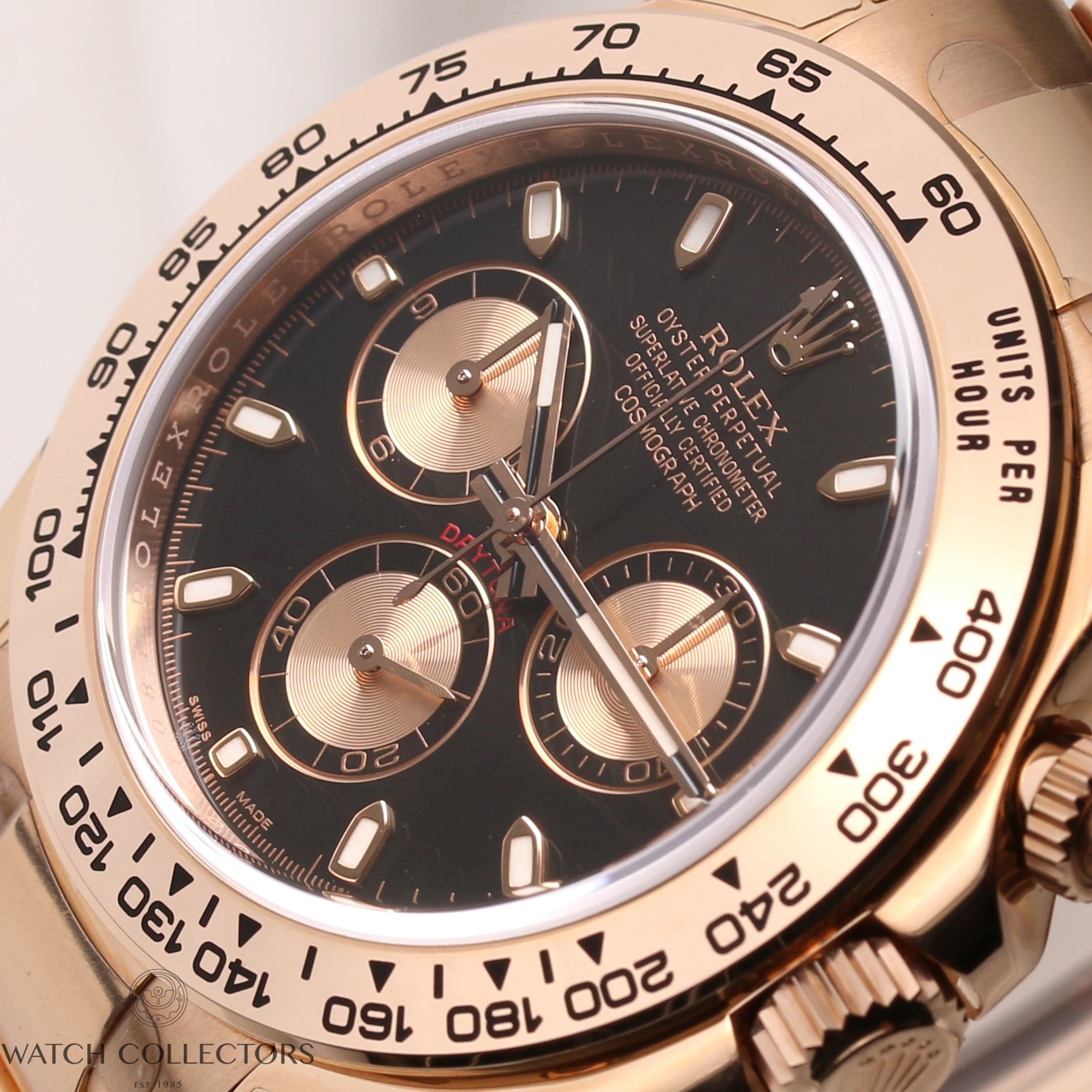 Unworn-Full-Set-Rolex-Daytona-116505-18K-Rose-Gold-Black-Dial-Second-Hand-Watch-Collectors-6