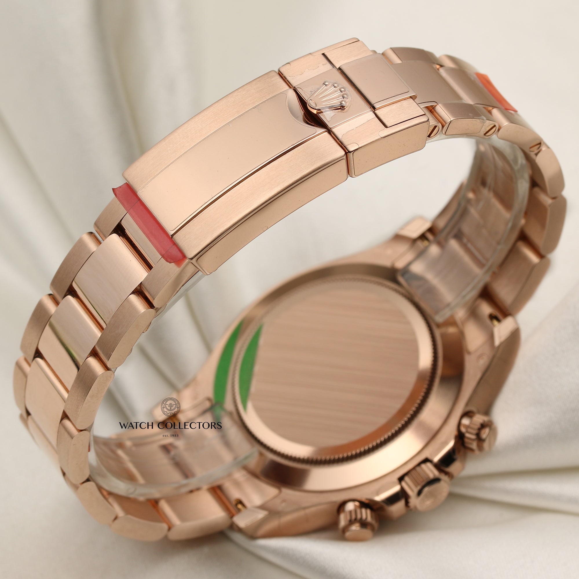 Unworn Full Set Rolex Daytona 116505 18K Rose Gold Chocolate Dial Second Hand Watch Collectors 7