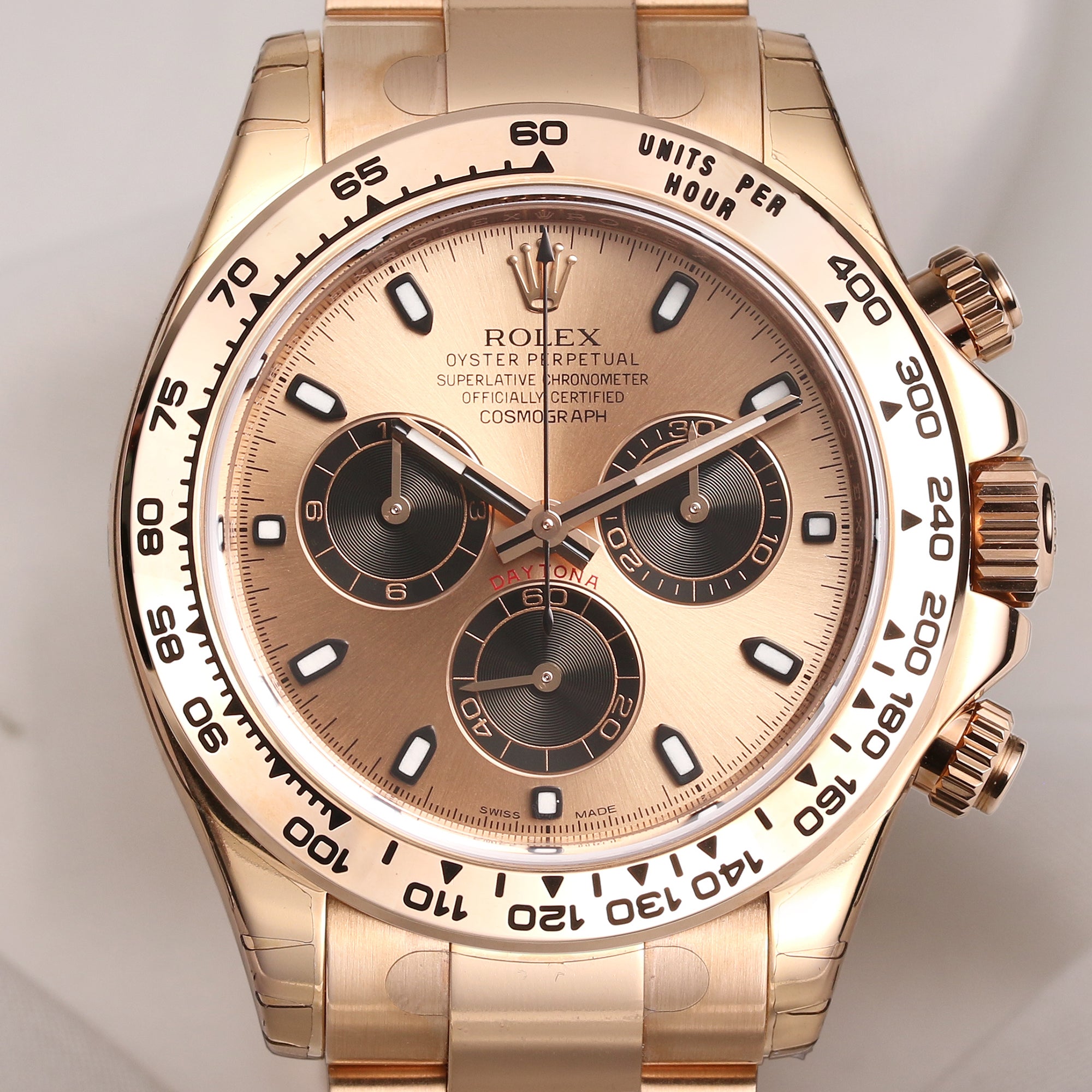 Unworn Full Set Rolex Daytona 116505 18K Rose Gold Pink Dial Second Hand Watch Collectors 2