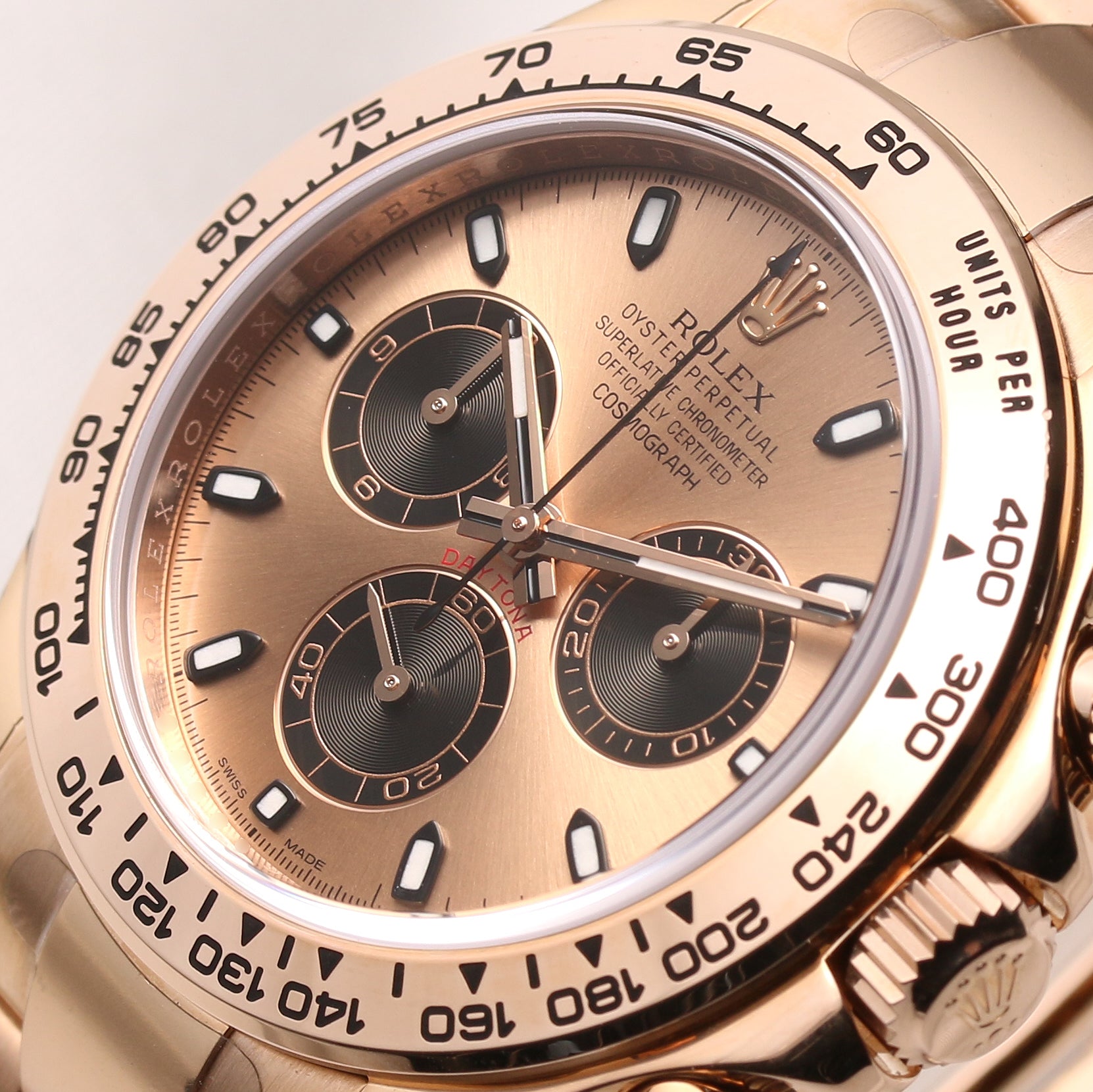 Unworn Full Set Rolex Daytona 116505 18K Rose Gold Pink Dial Second Hand Watch Collectors 6