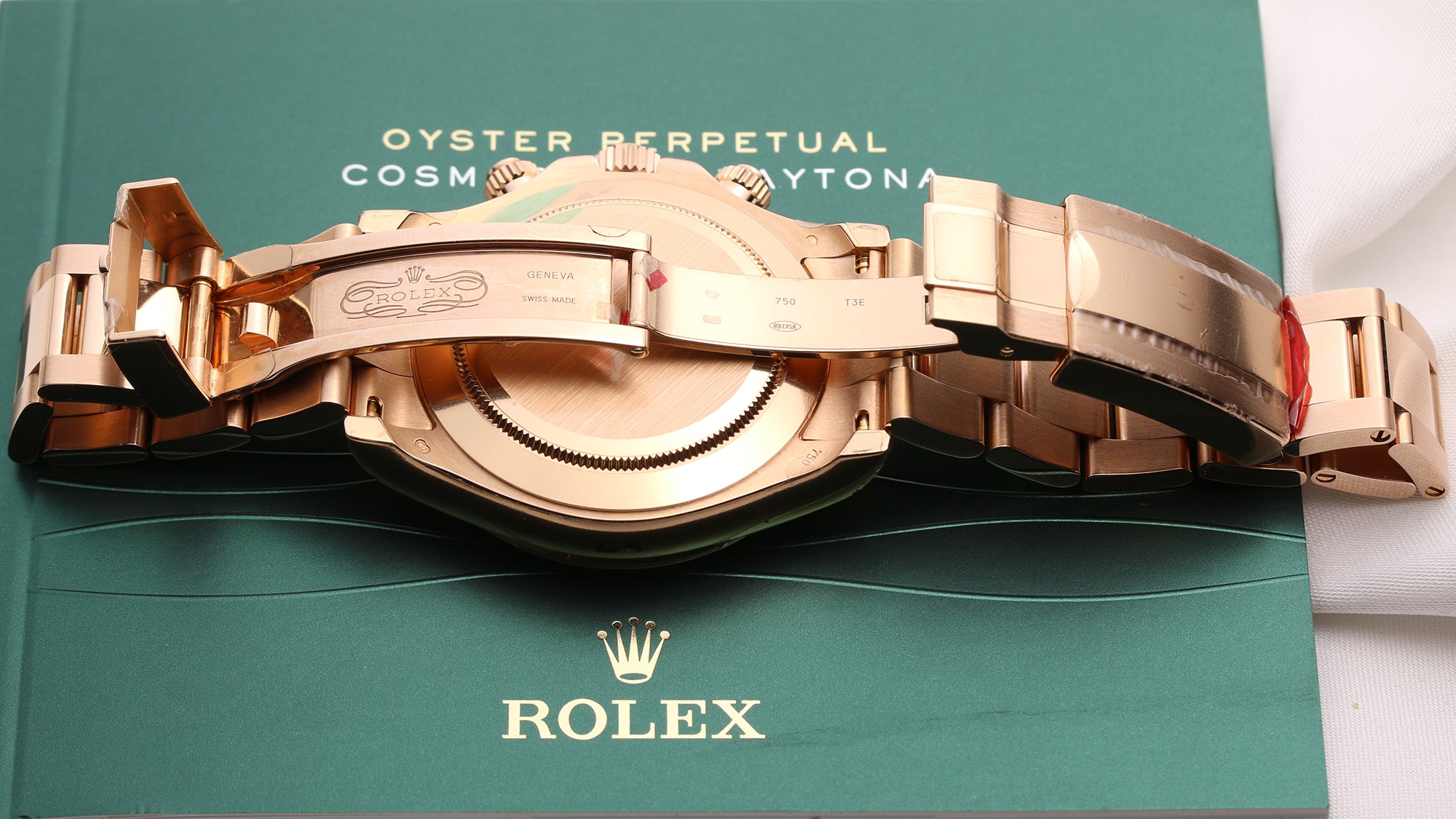 Unworn Full Set Rolex Daytona 116505 18K Rose Gold Pink Dial Second Hand Watch Collectors 8