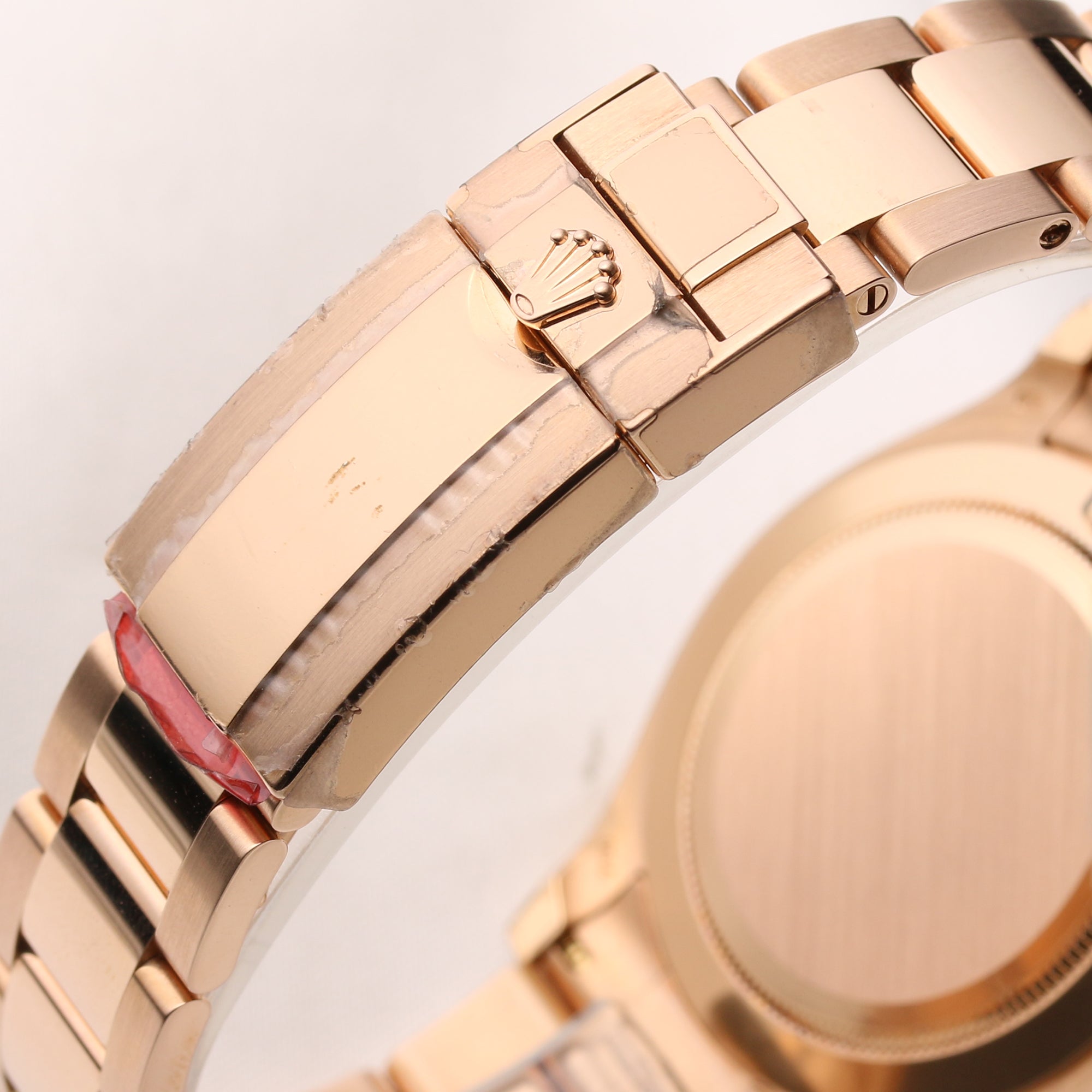 Unworn Full Set Rolex Daytona 116505 18K Rose Gold Pink Dial Second Hand Watch Collectors 9