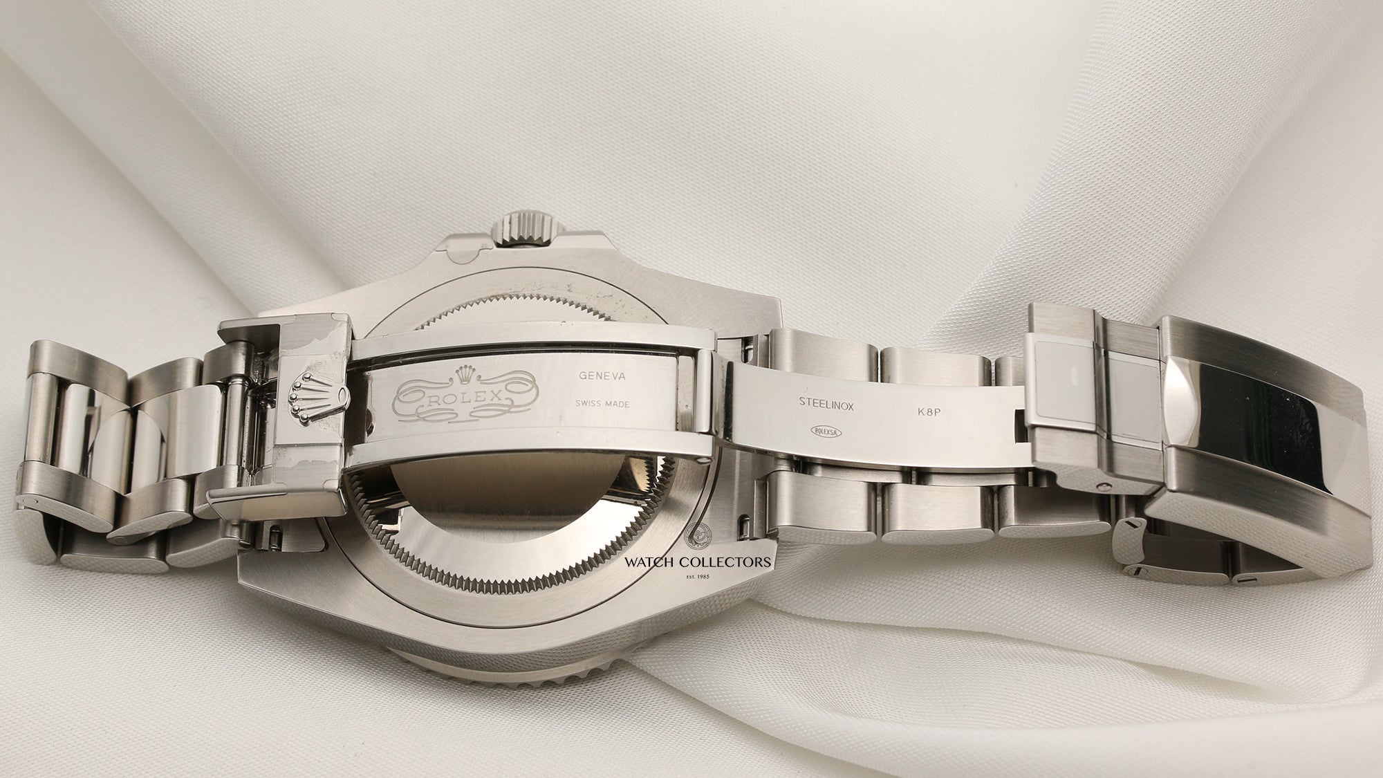 Unworn Full Set Rolex GMT-Master II 116710LN Stainless Steel Second Hand Watch Collectors 7