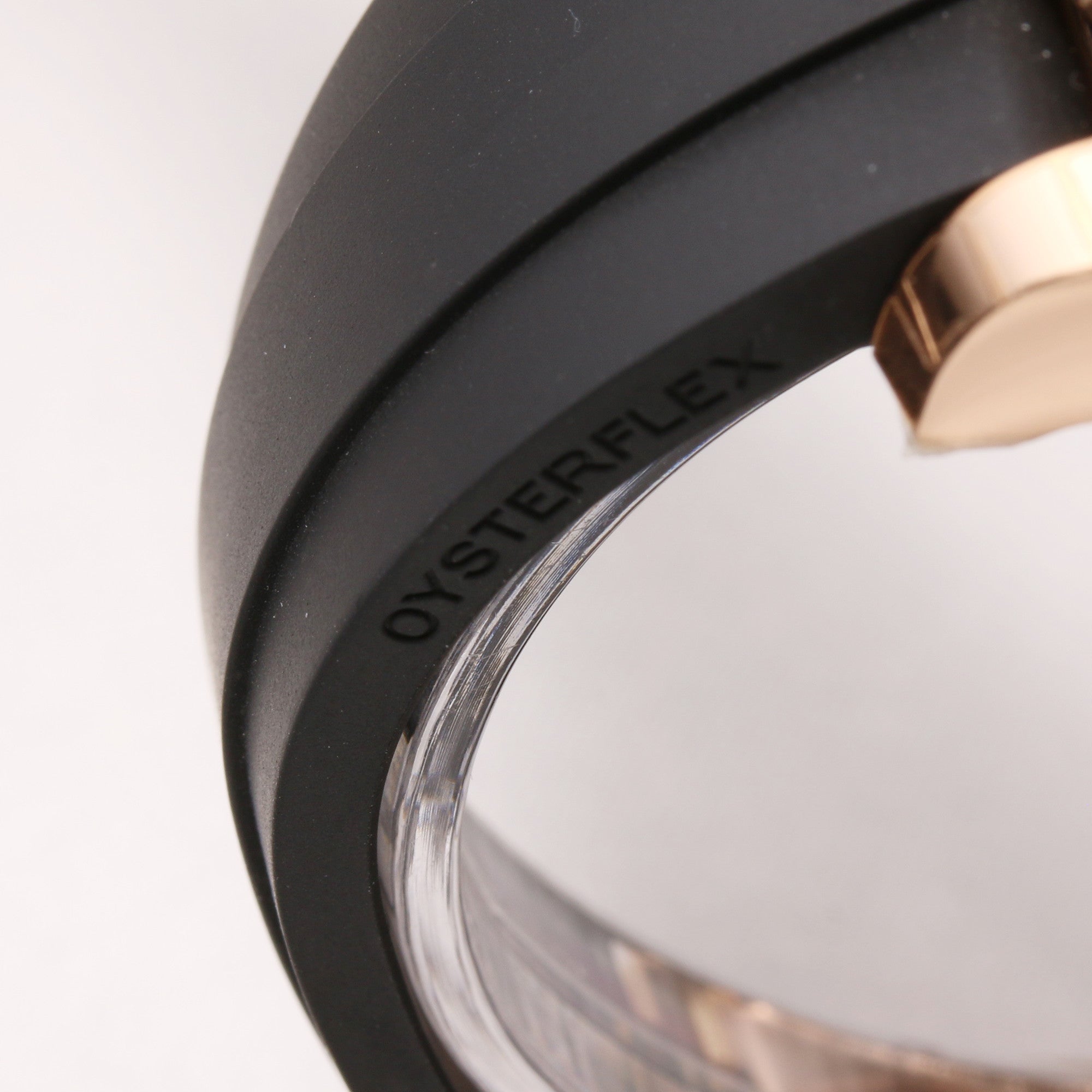 Unworn Full-Set Rolex Yacht-Master II 116655 18K Rose Gold Rubber Strap & Bezel Second Hand Watch Collectors 6