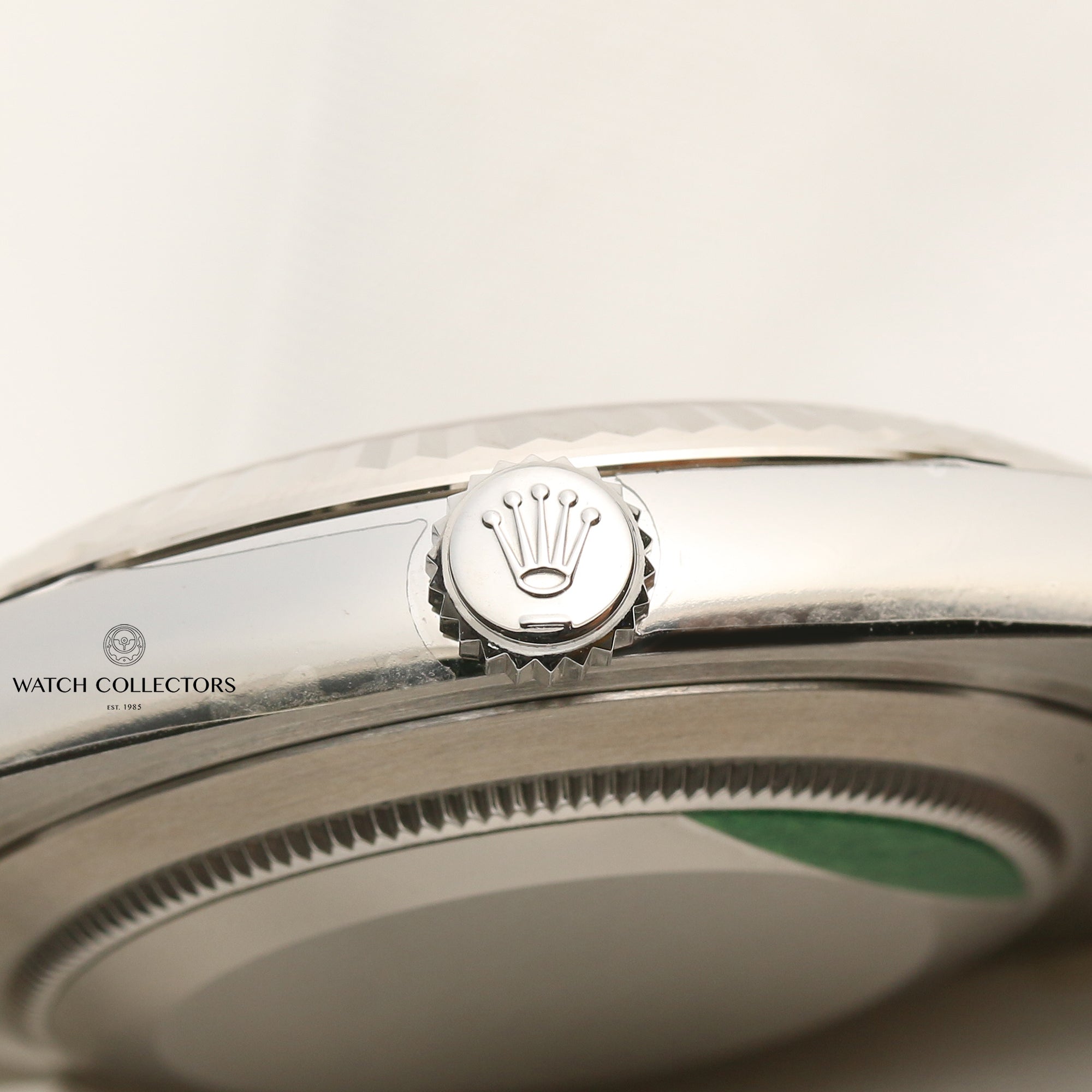 Unworn Fullset Rolex DateJust II 126334 Dark Rhodium Diamond Dial Stainless Steel Second Hand Watch Collectors 6