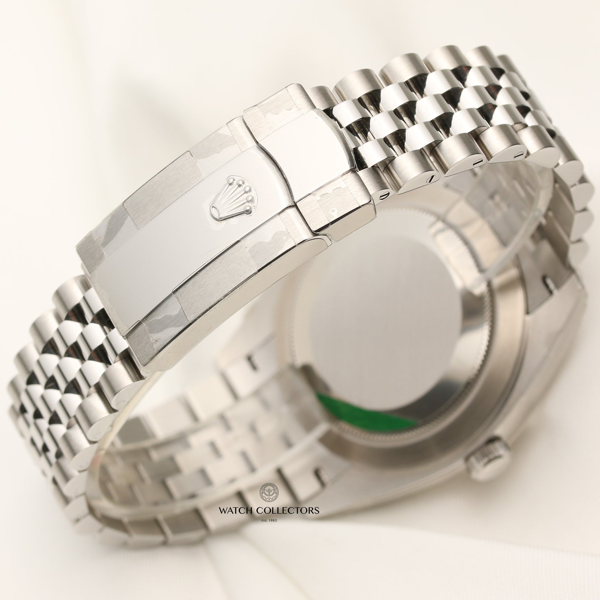 Unworn Fullset Rolex DateJust II 126334 Dark Rhodium Diamond Dial Stainless Steel Second Hand Watch Collectors 7