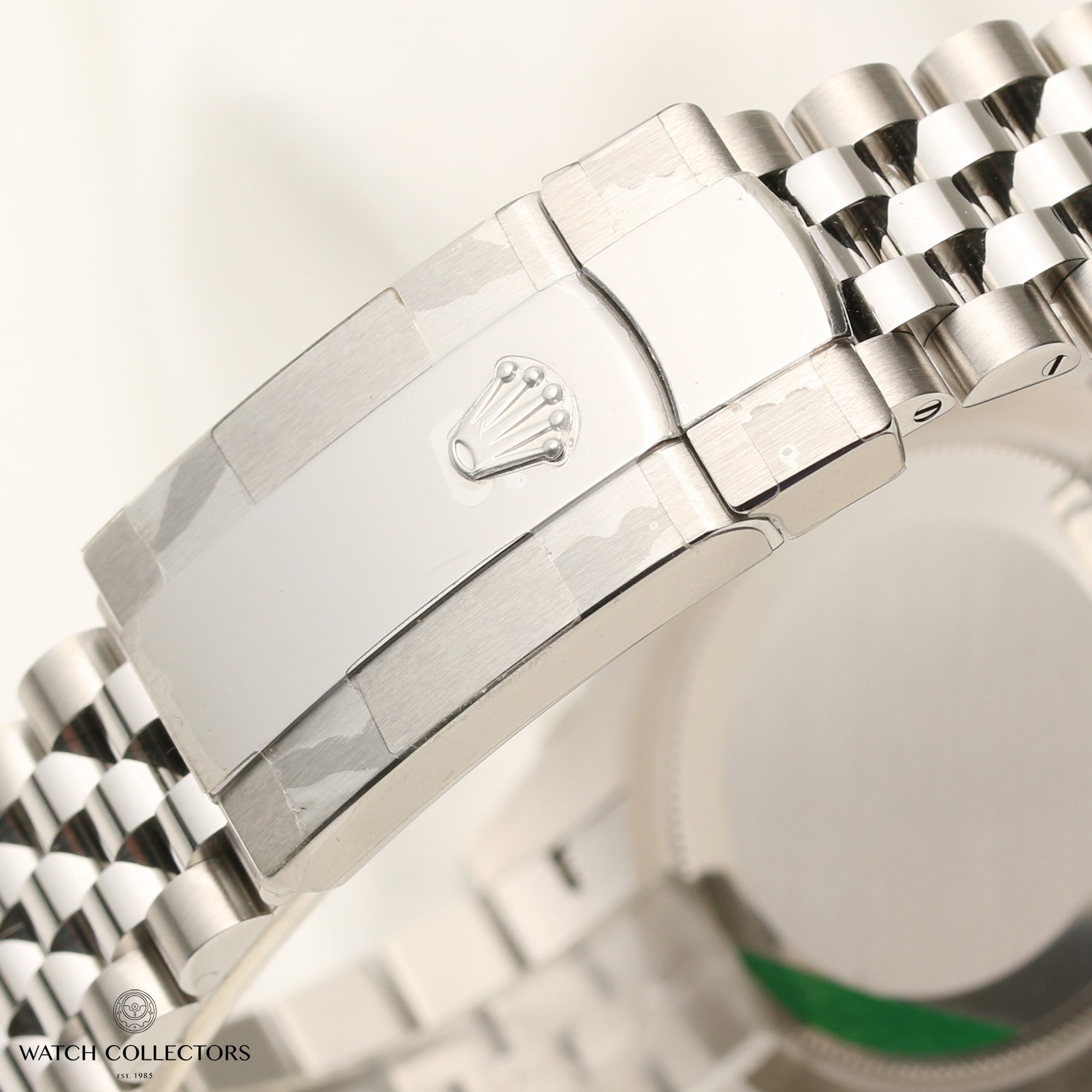 Unworn Fullset Rolex DateJust II 126334 Dark Rhodium Diamond Dial Stainless Steel Second Hand Watch Collectors 9