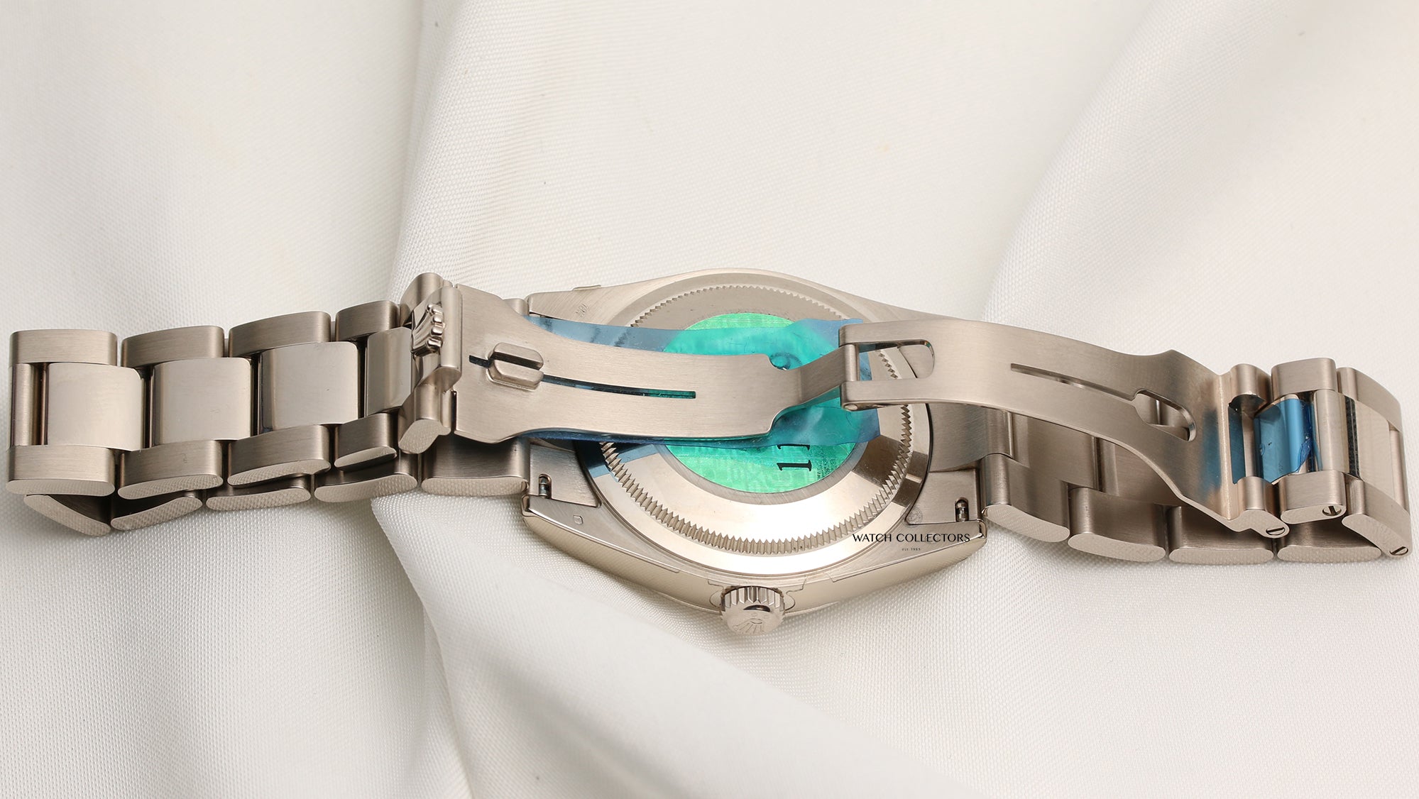 Unworn Fullset Rolex Day-Date 118239 Brown Jubilee Diamond Dial Second Hand Watch Collectors 8