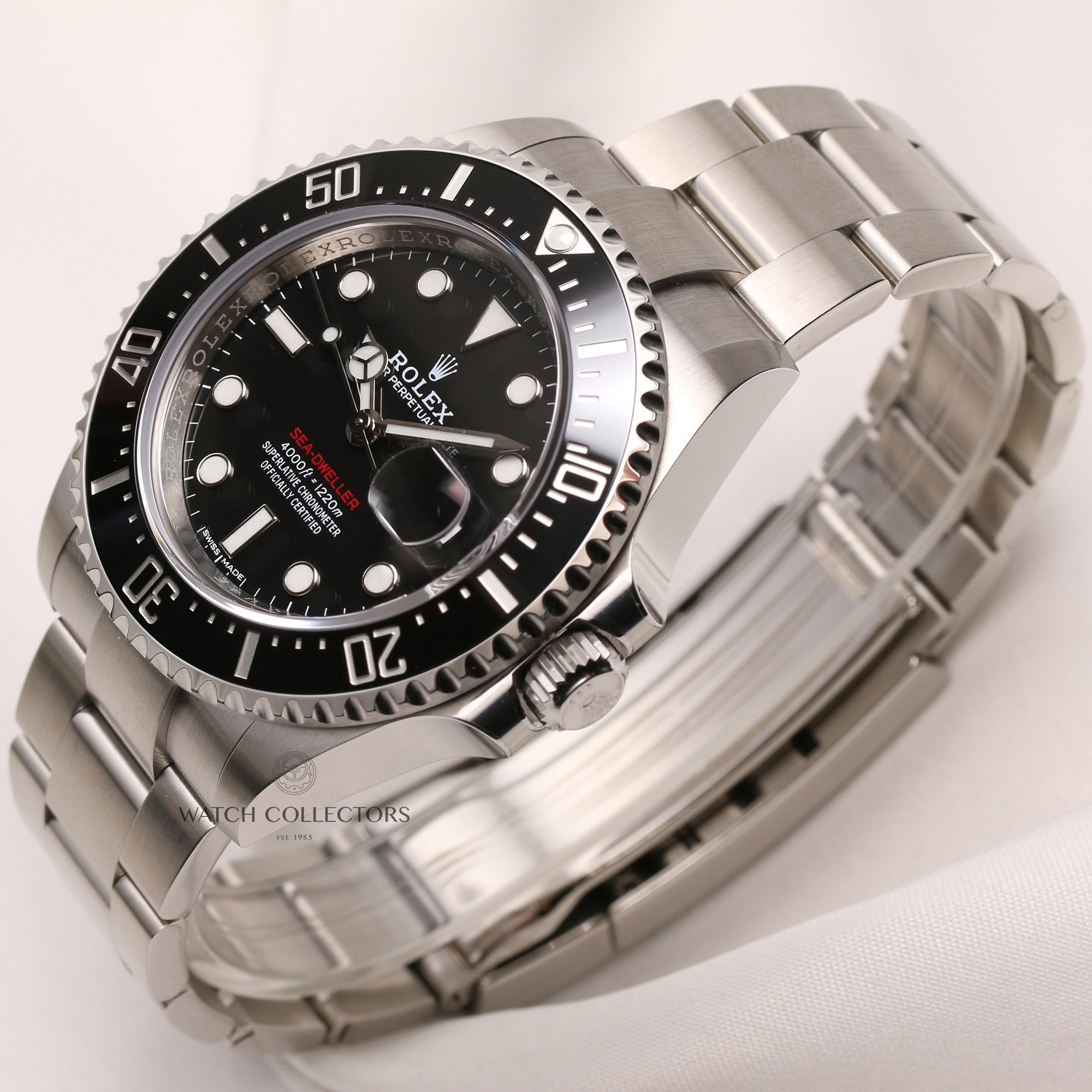 Unworn-Fullset-Rolex-Sea-Dweller-126600-Single-Red-Second-Hand-Watch-Collectors-3