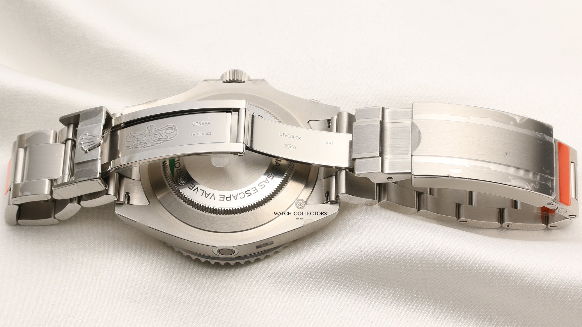 Unworn Fullset Rolex Single Red Sea-Dweller 126600 Stainless Steel Second Hand Watch Collectors 7