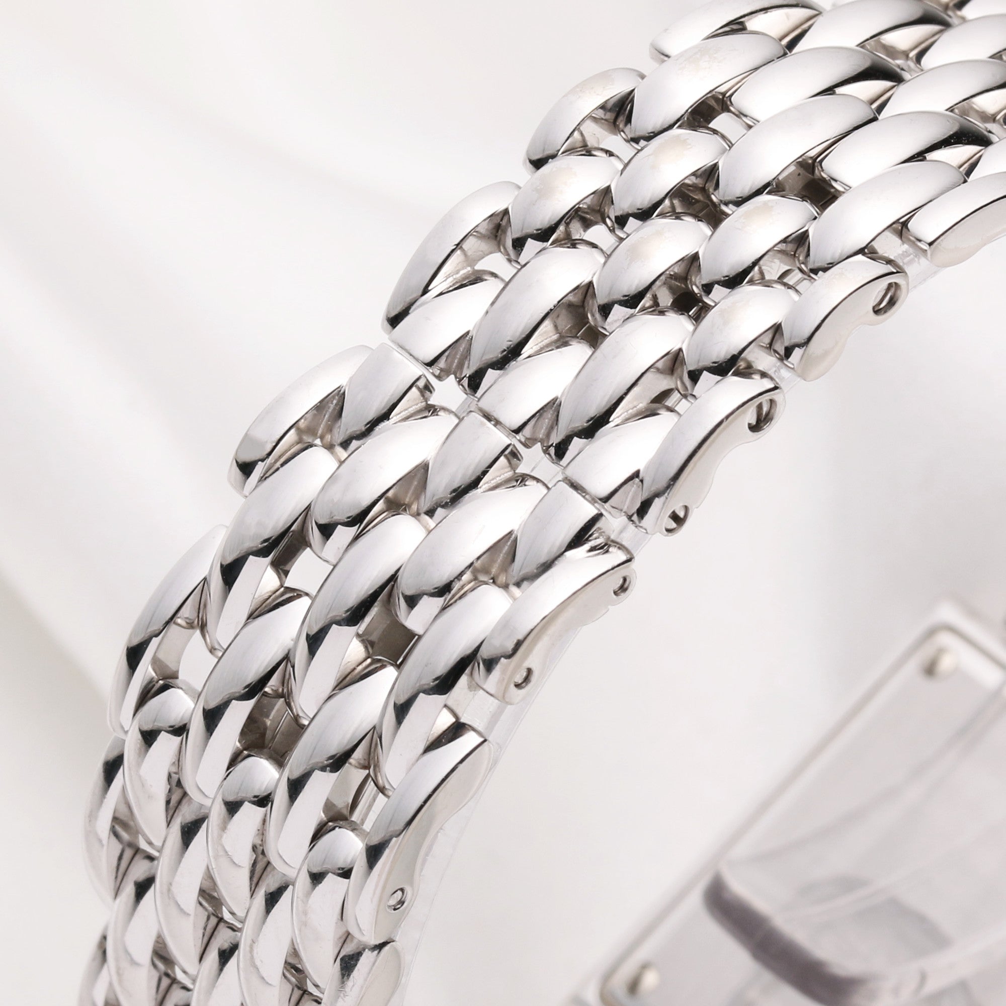 Unworn Patek Philippe Gondolo 4866 120G-001 18K White Gold MOP Diamond Second Hand Watch Collectors 6