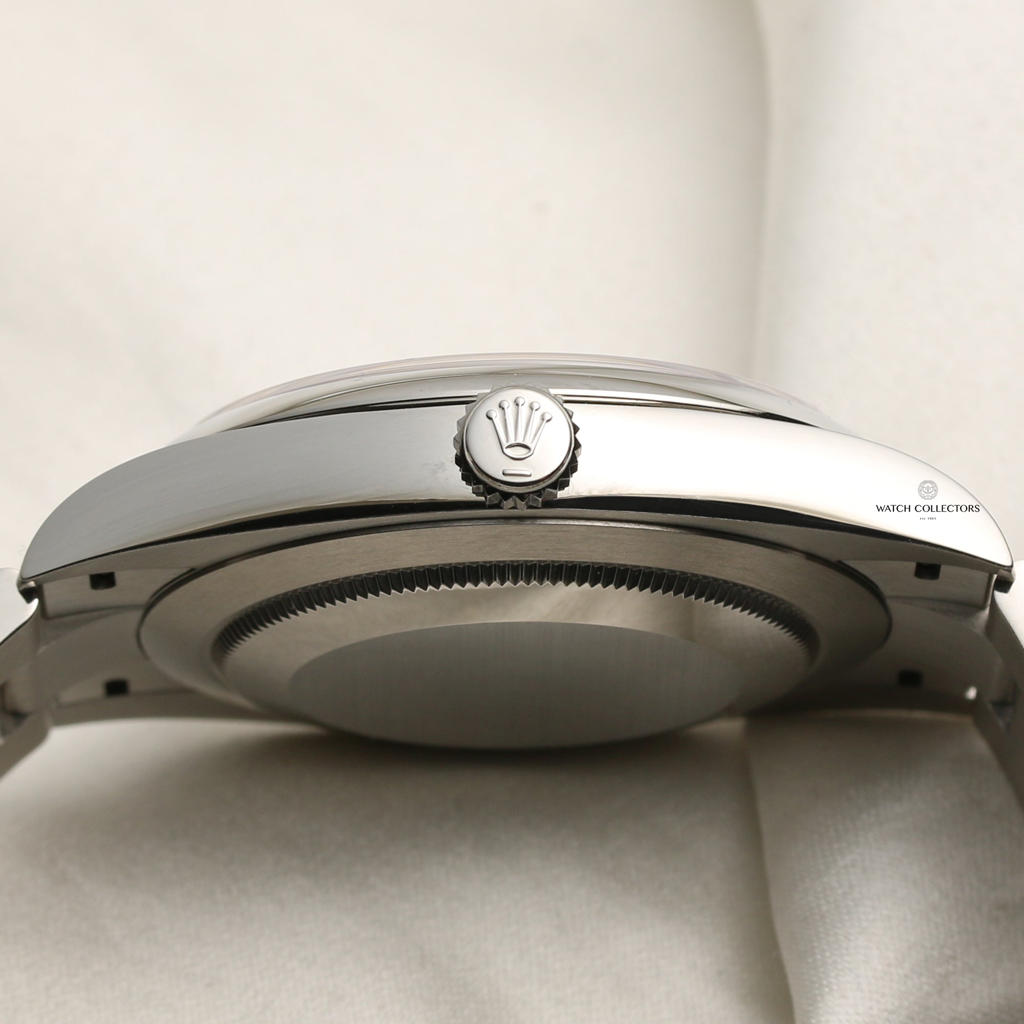 Unworn Rolex Oyster Perpetual 124300 Black Stainless Steel Second Hand Watch Collectors 6