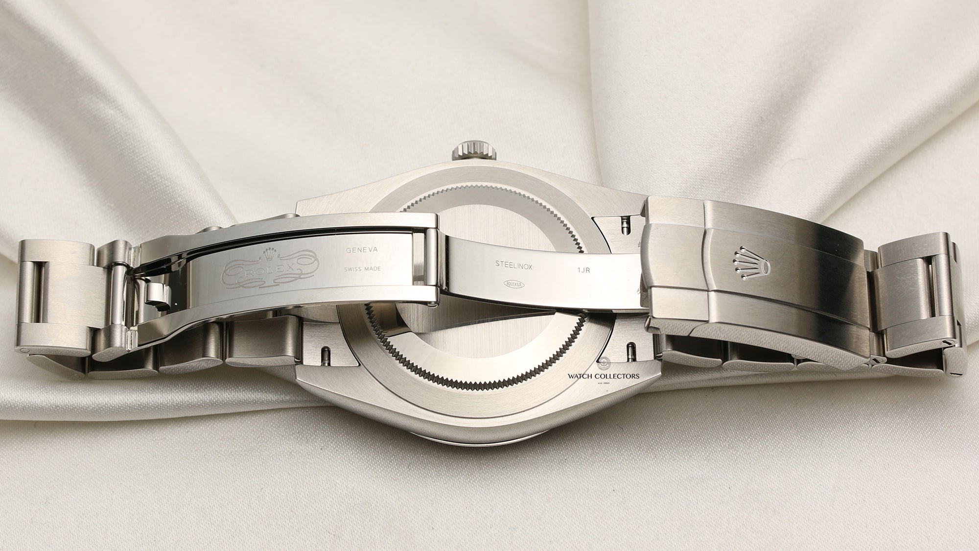 Unworn Rolex Oyster Perpetual 124300 Black Stainless Steel Second Hand Watch Collectors 8