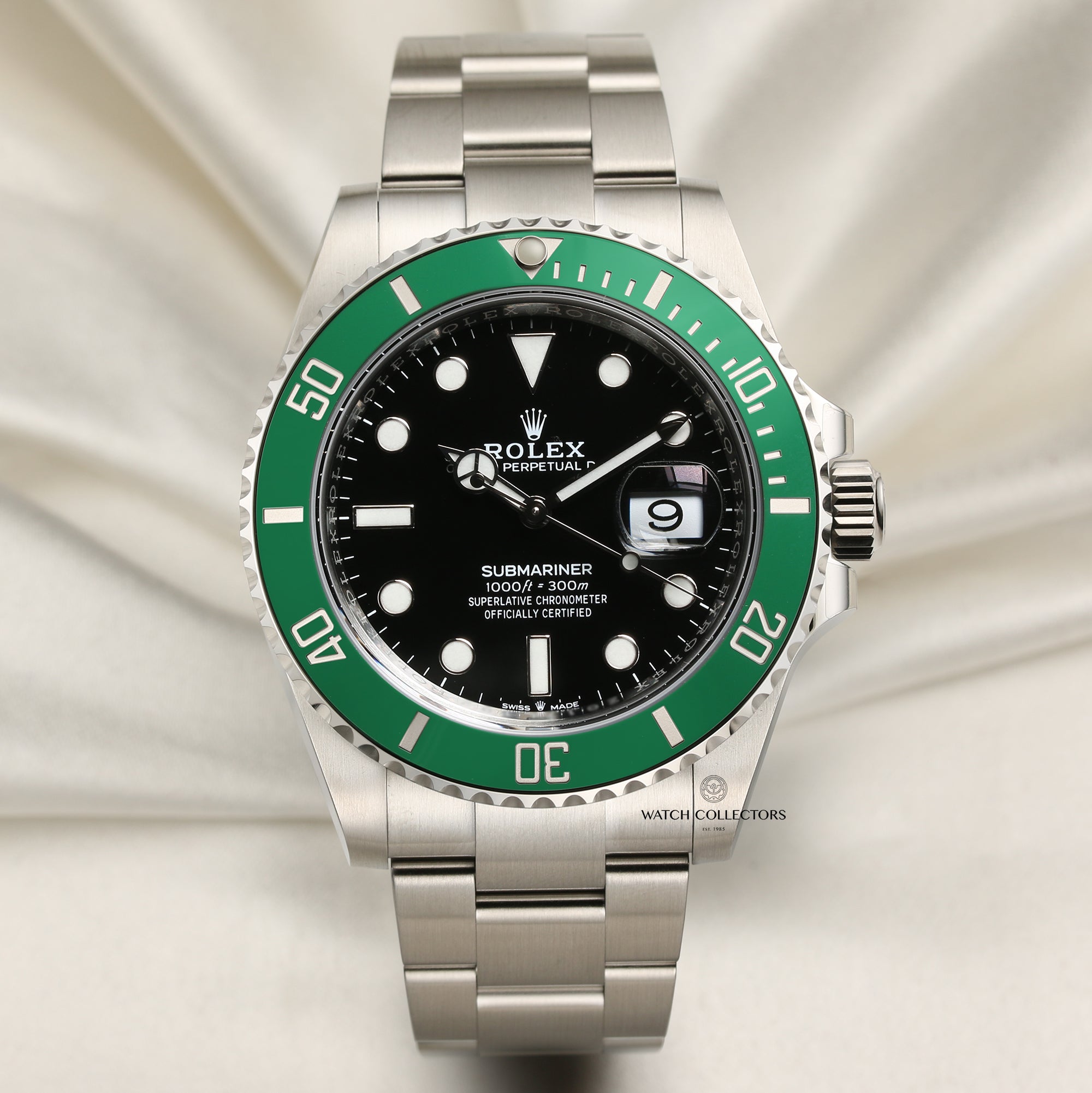 Unworn Rolex Submariner 126610LV Stainless Steel Second Hand Watch Collectors 1