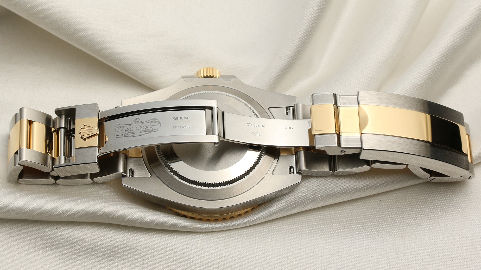 Unworn Rolex Submariner 126613LN Steel & Gold Second Hand Watch Collectors 8