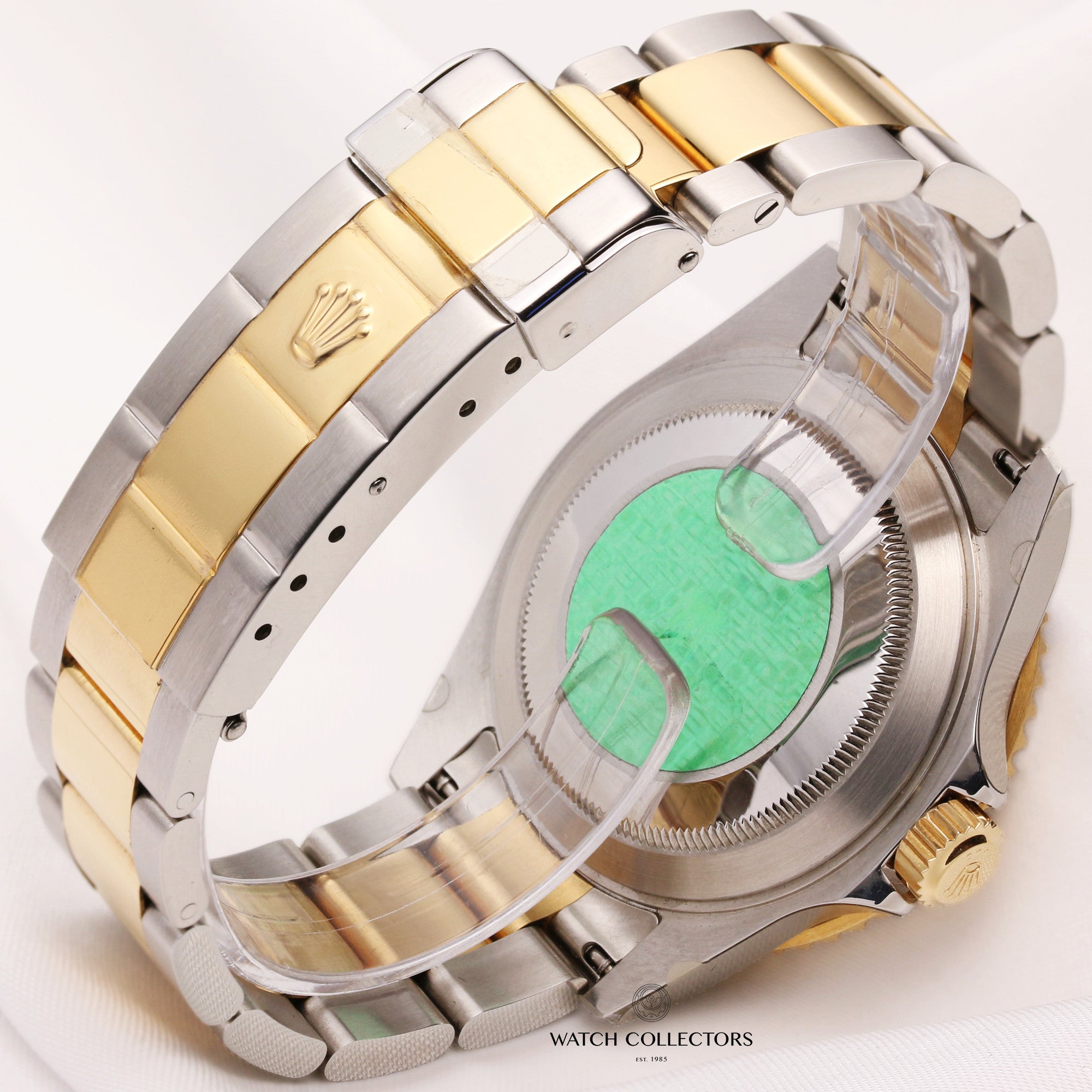 Unworn-Rolex-Submariner-16613-Steel-Gold-Blue-Full-Set-Second-Hand-Watch-Collectors-5