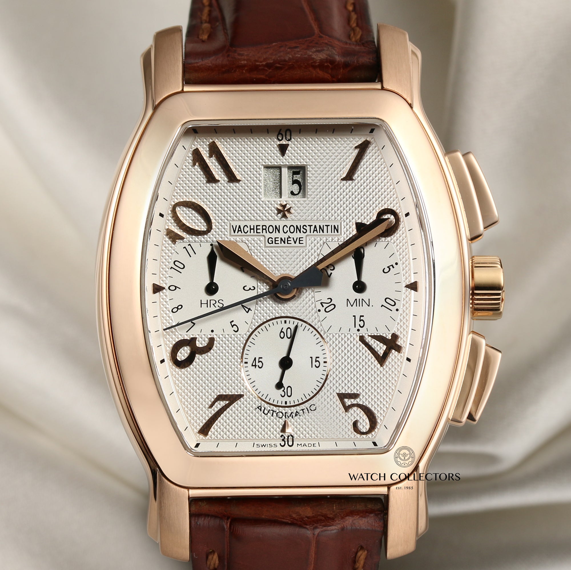 Vacheron Constantin 18K Rose Gold Second Hand Watch Collectors 2