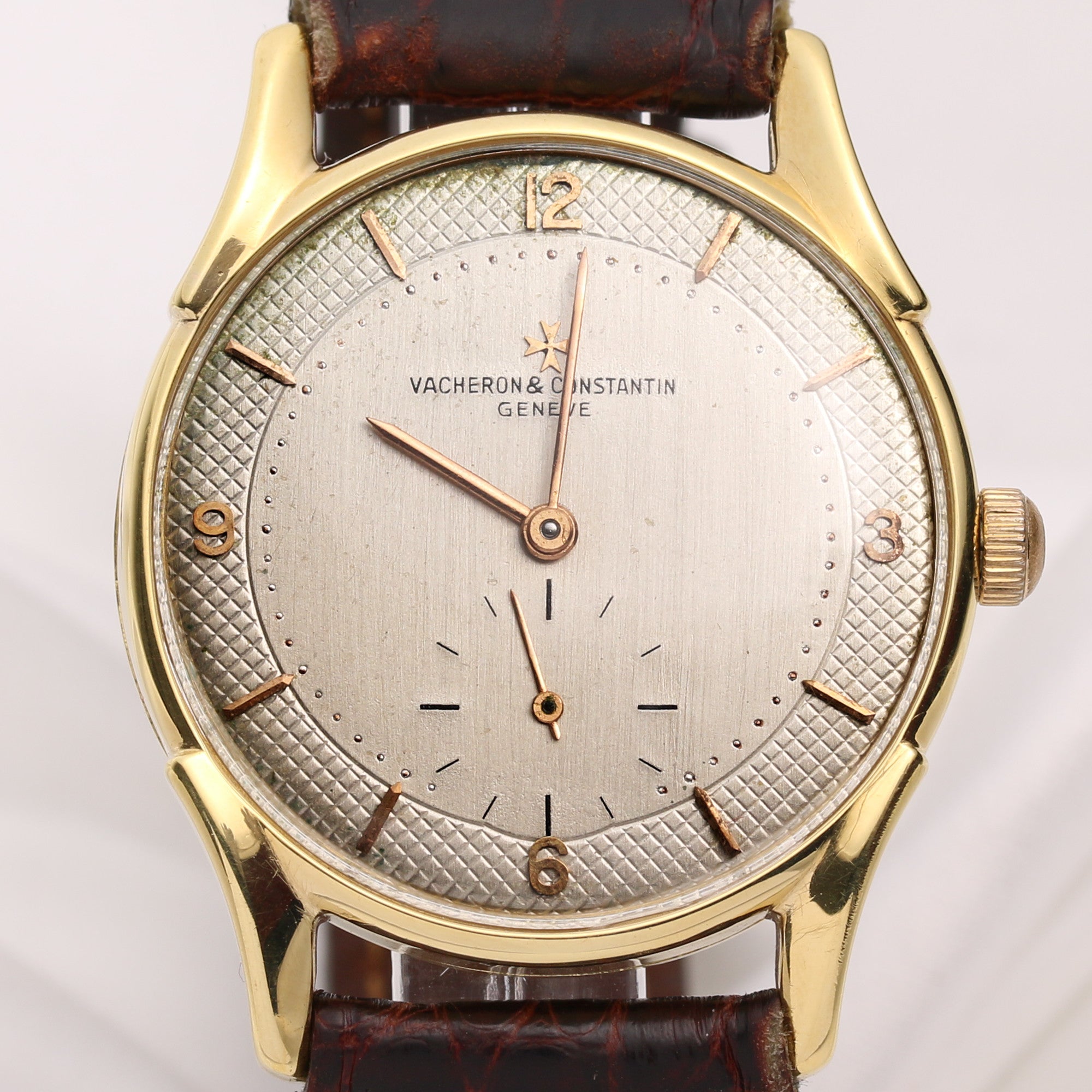 Vacheron Constantin 18K Yellow Gold Second Hand Watch Collectors (2)