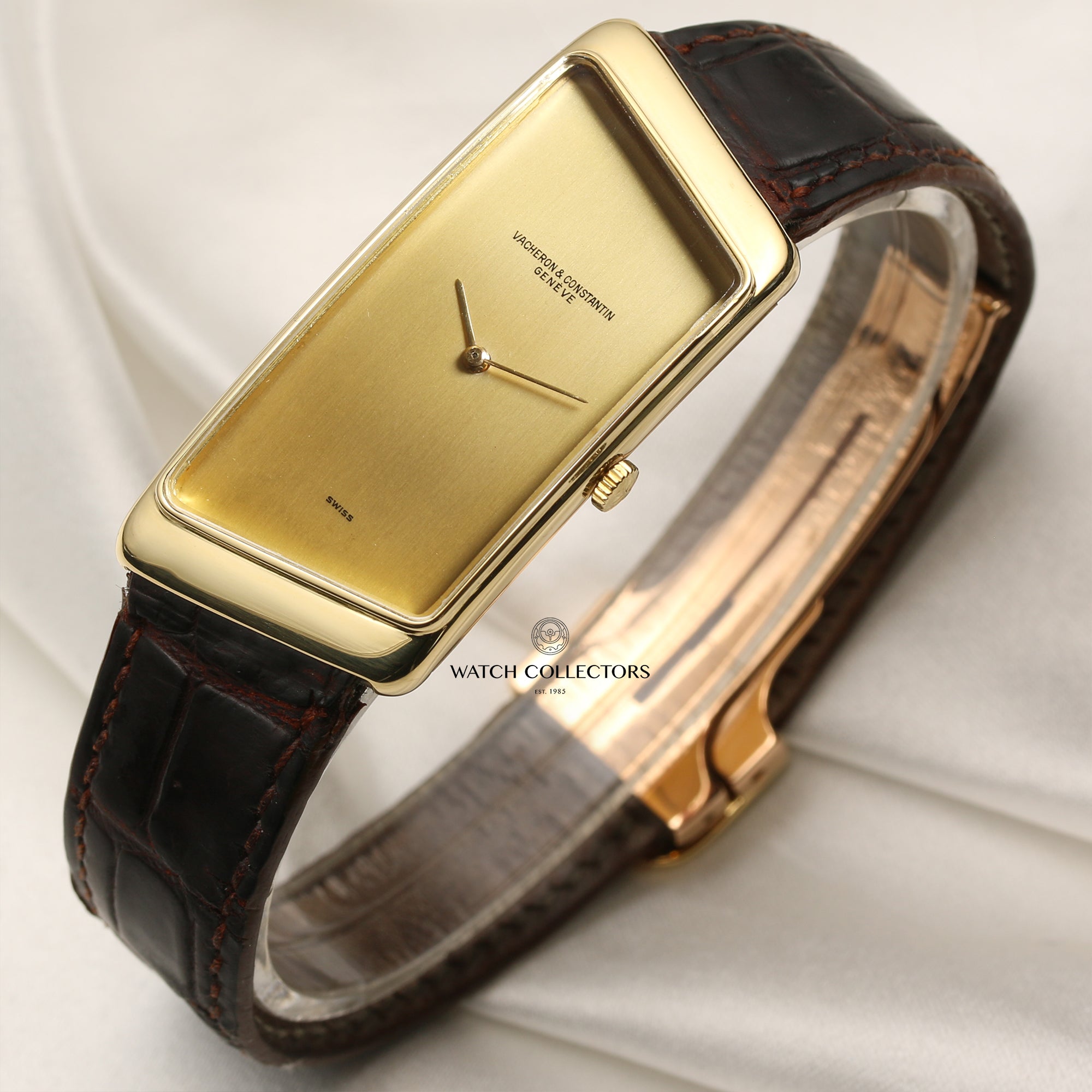 Vacheron Constantin 18K Yellow Gold Second Hand Watch Collectors 3