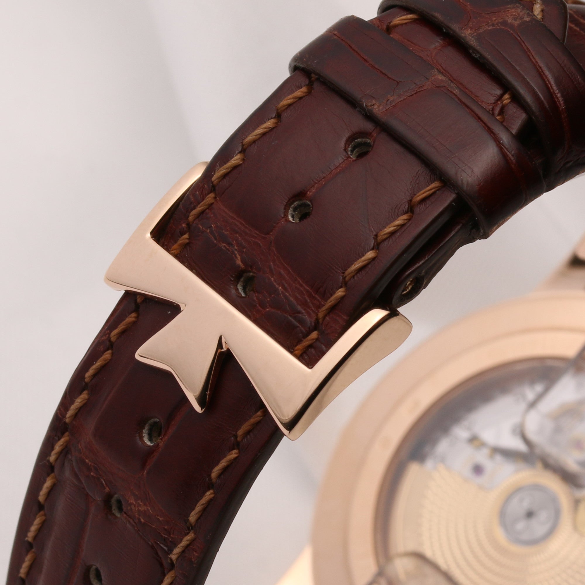 Vacheron Constantin Patrimony 86020 00R 18k Rose Gold Second Hand Watch Collectors 6