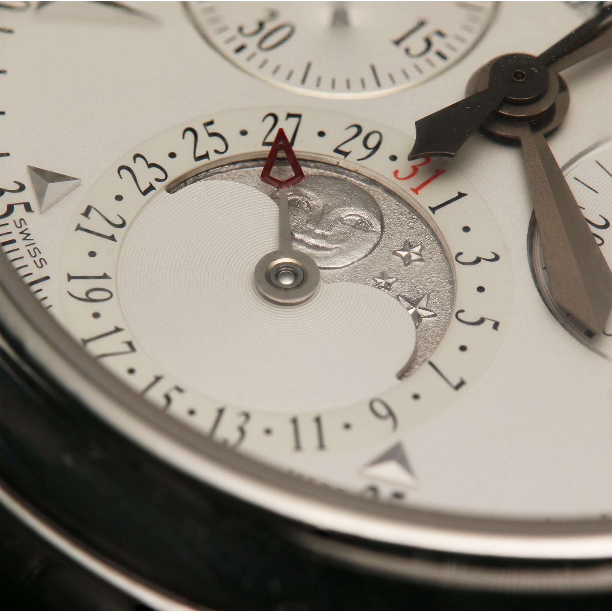 Vacheron Constantin Perpetual Calendar Platinum Second Hand Watch Collectors 12