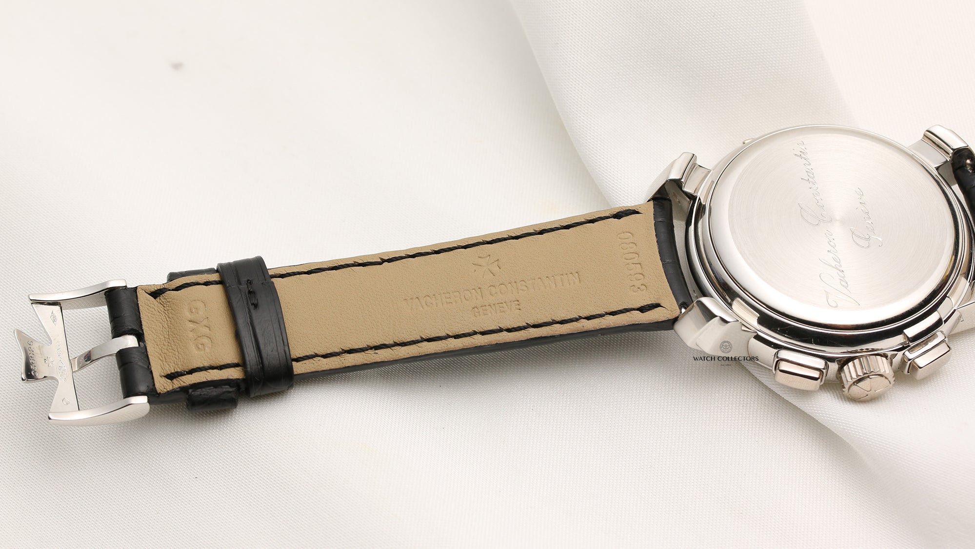 Vacheron Constantin Perpetual Calendar Platinum Second Hand Watch Collectors 9