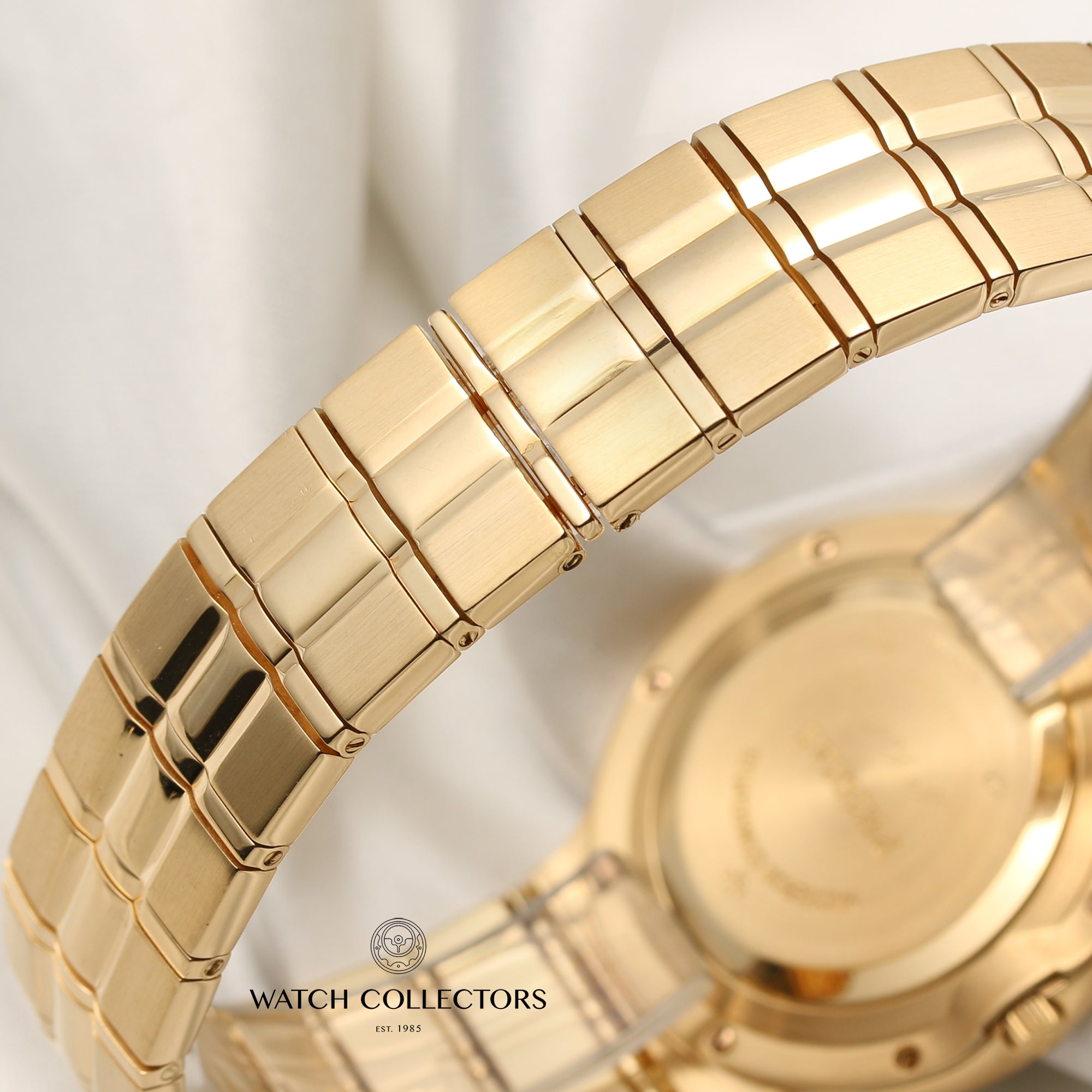 Vacheron Constantin Phidias 18K Yellow Gold Diamond Second Hand Watch Collectors 9