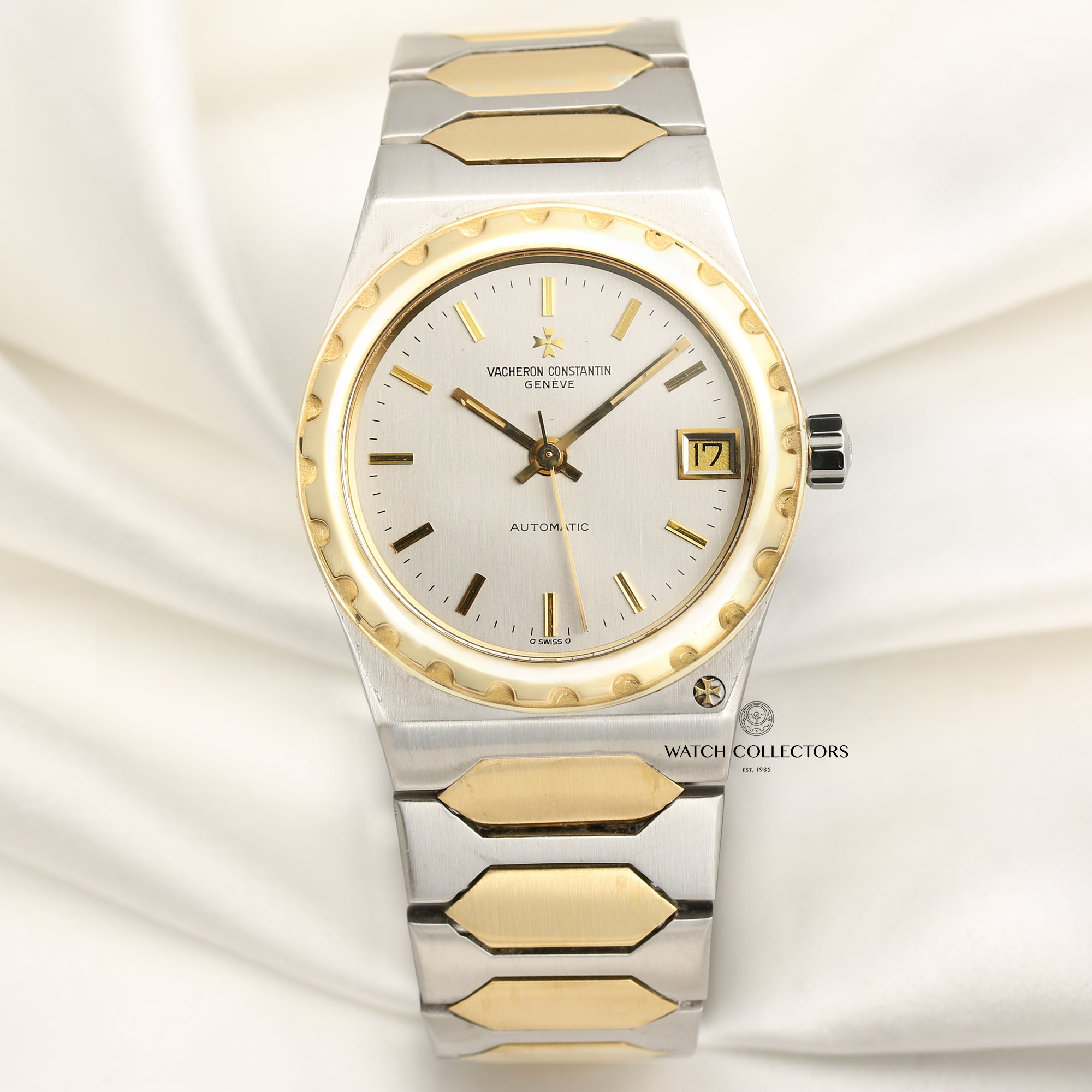 Vacheron Constantin Steel & Gold Second Hand Watch Collectors 1