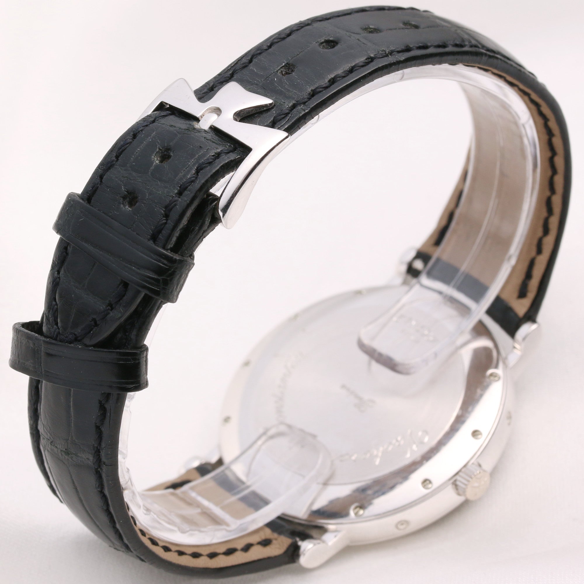 Vacheron Constantin Triple Moonphase Calendar 47052 18K White Gold Second Hand Watch Collectors 6