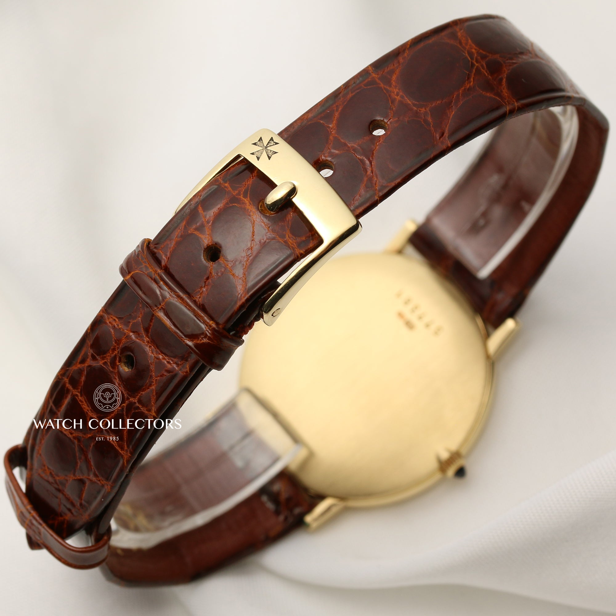 Vacheron Skeleton Dial 18K Yellow Gold Second Hand Watch Collectors 6