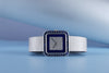 Rare Vacheron Constantin | Lapis Lazuli, Pave Diamonds & Sapphire Baguettes | 18k White Gold Wristwatch
