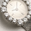 Vintage Patek Philippe 18K White Gold Diamond Bezel Second Hand Watch Collectors 4