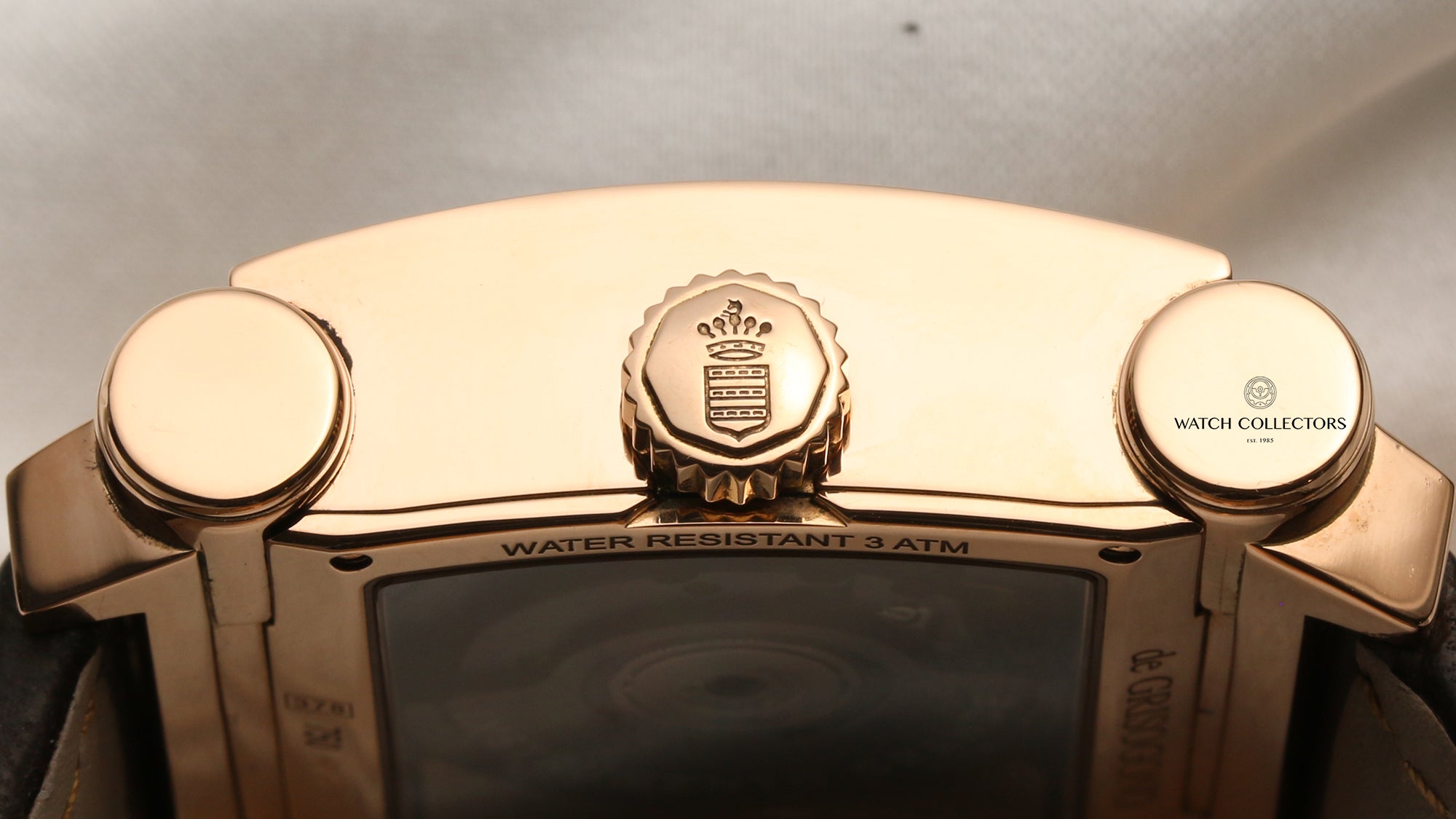 de Grisogono Instrumento Grande 18K Rose Gold Second Hand Watch Collectors 6