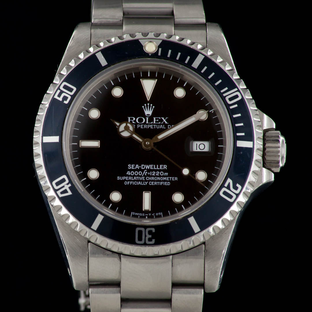 Rolex sea clearance dweller 1995