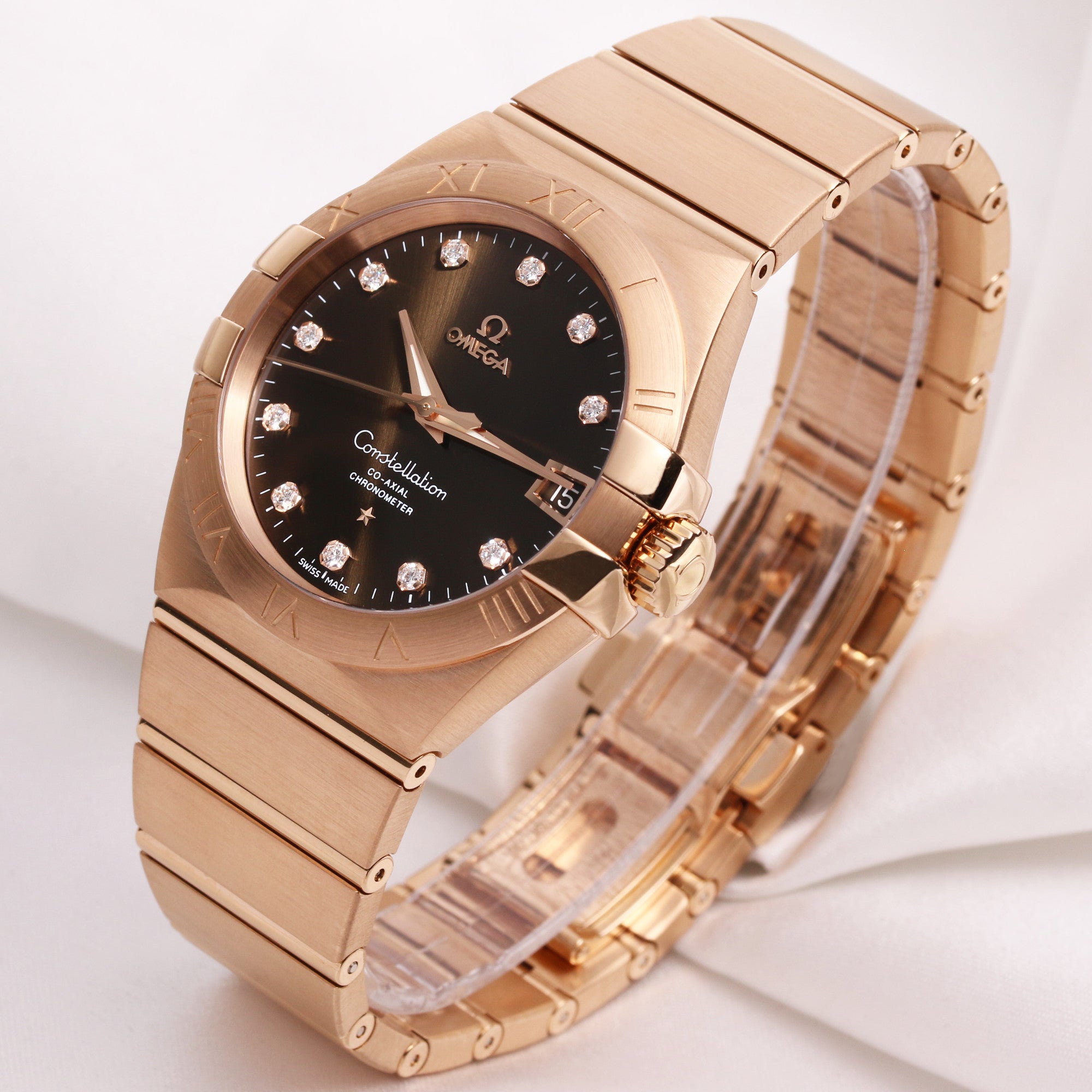 omega_constellation_co-axial_diamond_18k_rose_gold_second_hand_watch_collectors_3