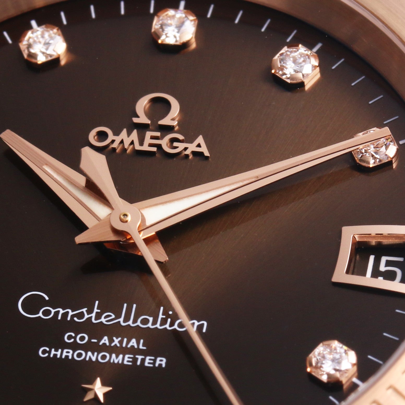 omega_constellation_co-axial_diamond_18k_rose_gold_second_hand_watch_collectors_8