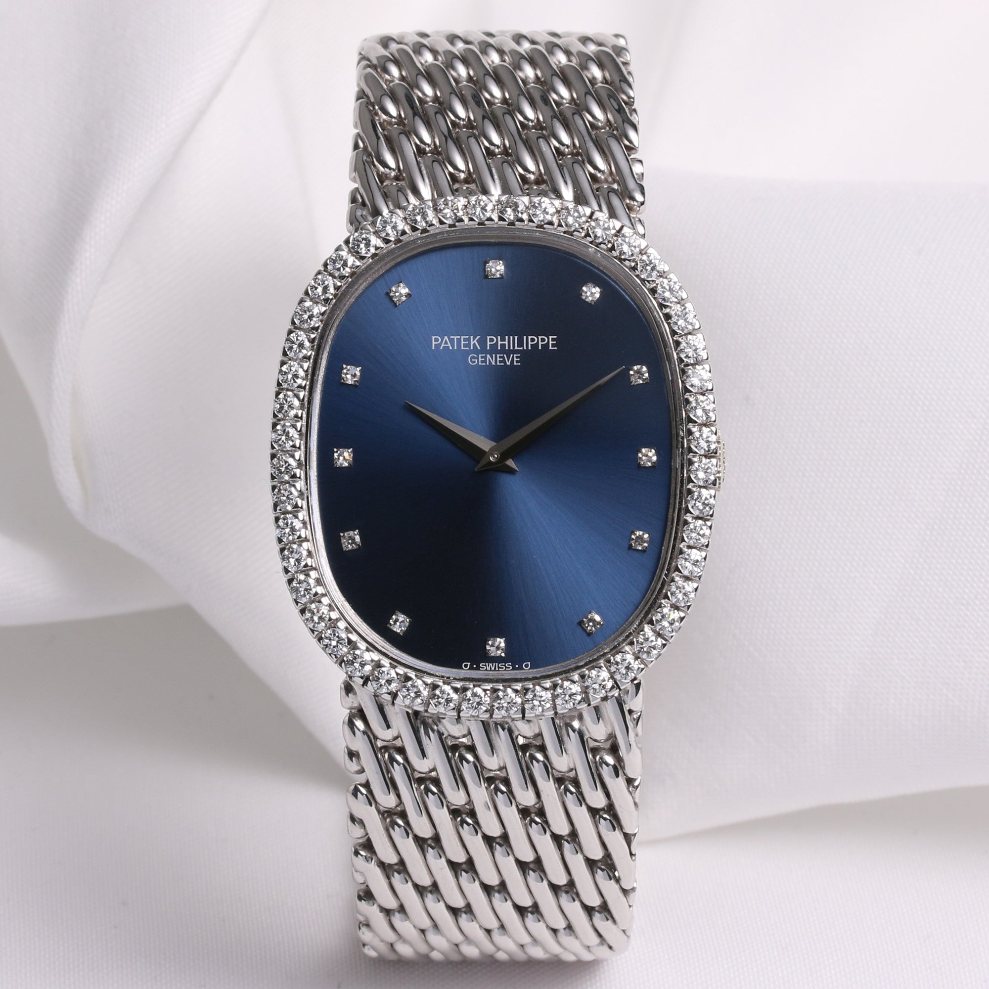 Patek Philippe Ellipse 3748 091 Diamond 18K White Gold