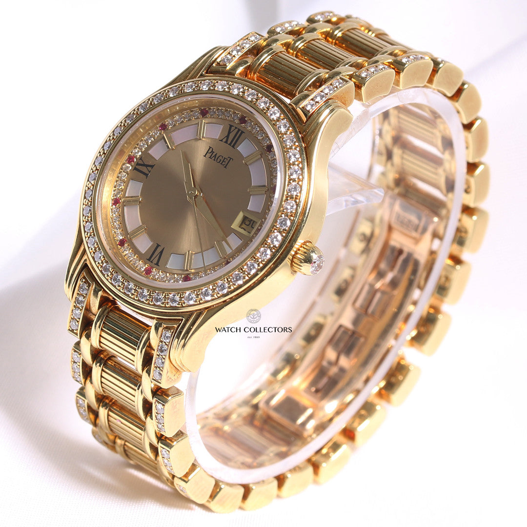 piaget_polo_23005_m_505_d_diamond_ruby_18k_yellow_gold_second_hand_watch_collectors_2_