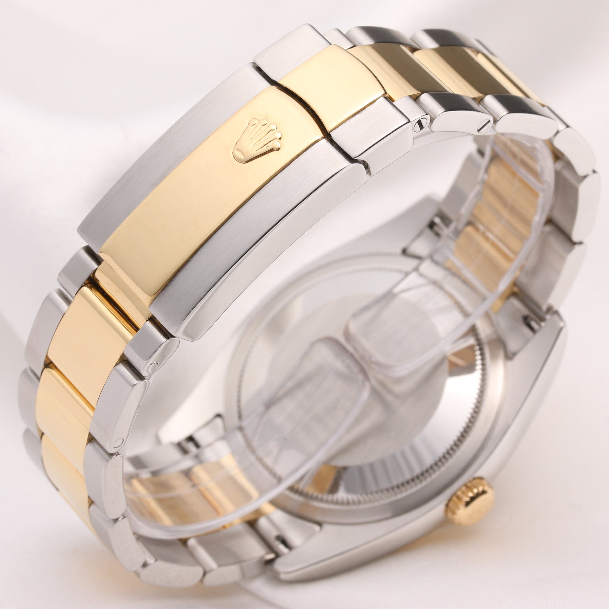 rolex_datejust_116203_steel_gold_diamond_jubilee_dial_second_hand_watch_collectors_5