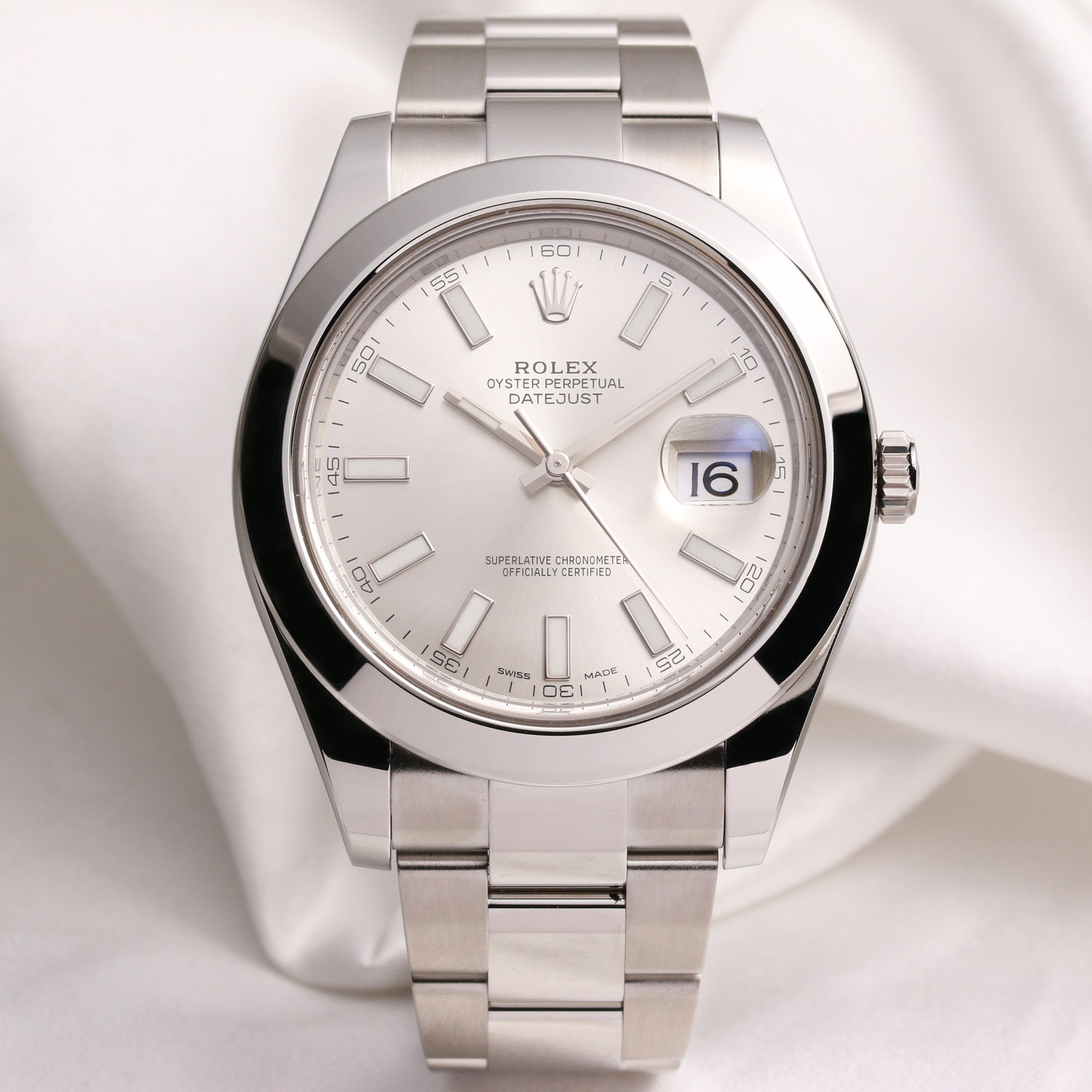 rolex_datejust_ii_116300_white_dial_stainless_steel_second_hand_watch_collectors_1