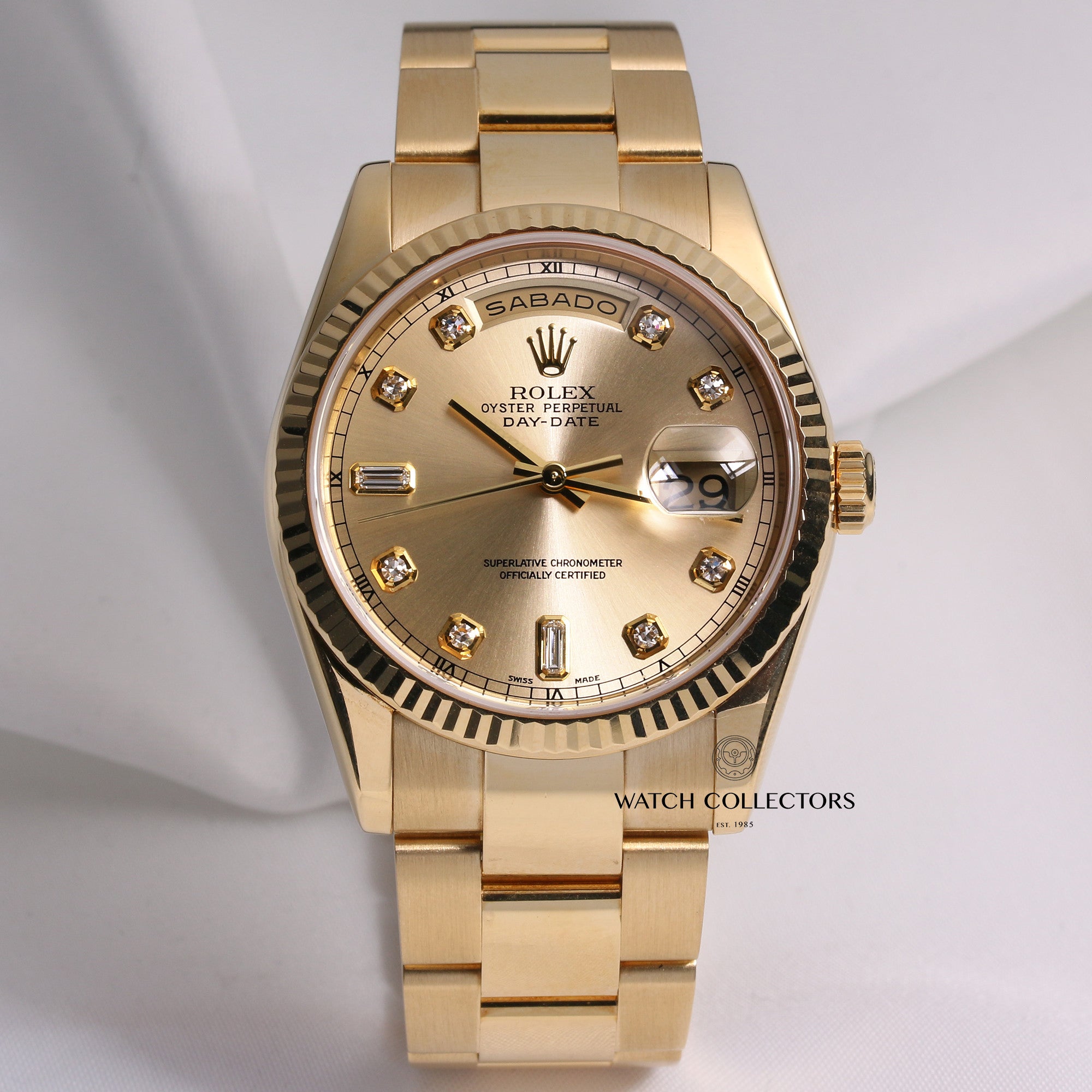 rolex_day_date_118238_18k_yellow_gold_diamonds_second_hand_watch_collectors_1_1_