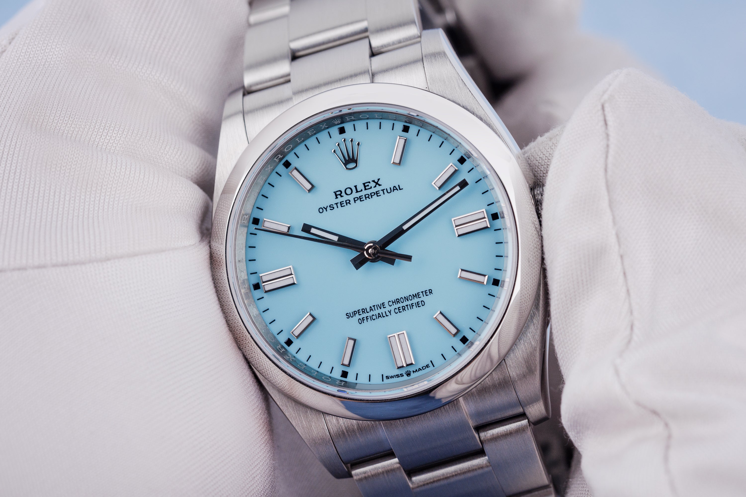Rolex Oyster Perpetual 36mm | REF. 126000 | Tiffany Blue Dial | Box & Papers | 2023