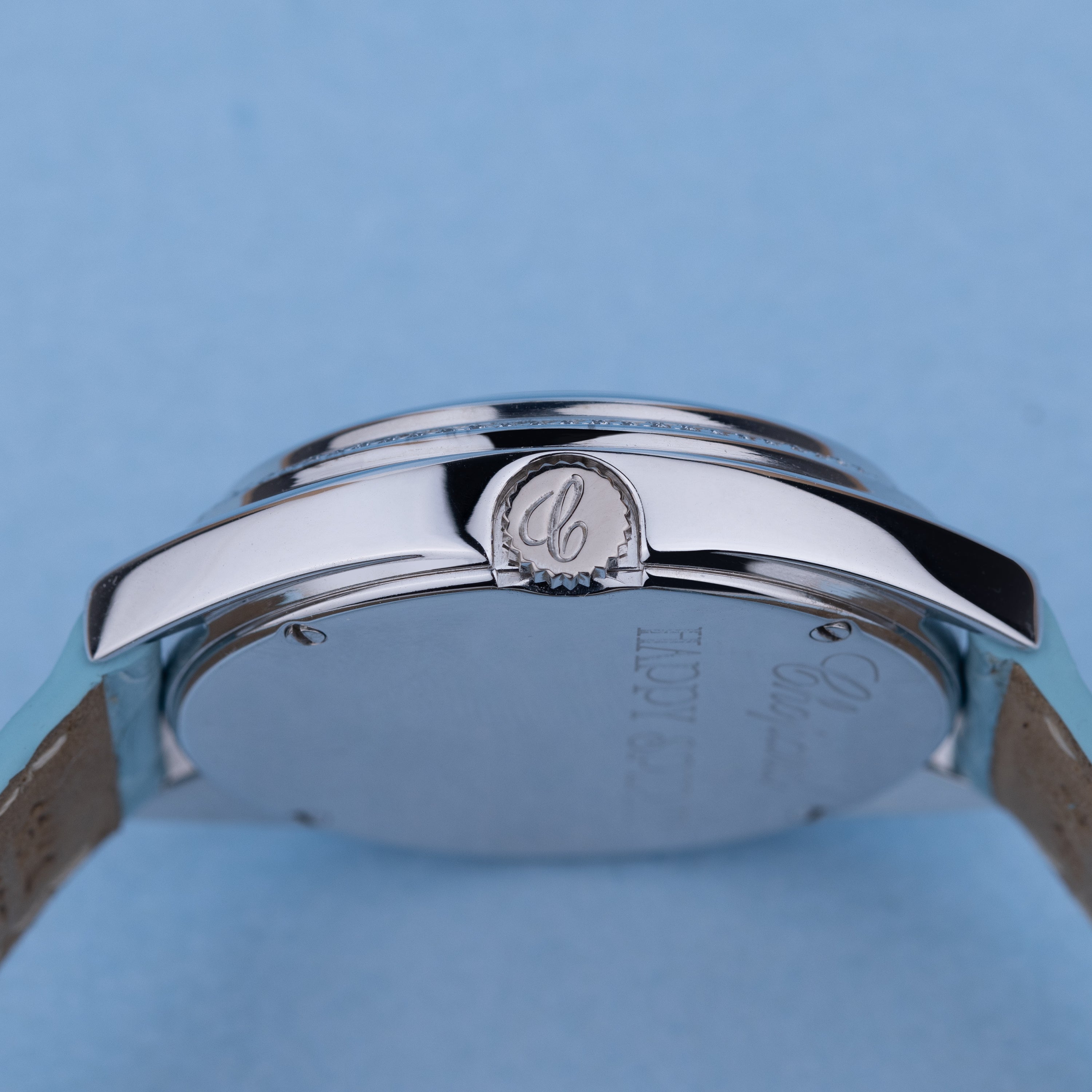 Chopard Happy Spirit | REF. 20/7082-20 | Mother of Pearl | Diamond Bezel Rings | 18k White Gold | 32mm
