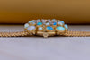 Rare Chopard Ladies Wristwatch | Opal & Diamond Bezel | Mother of Pearl Dial | 18k Yellow Gold | Circa 1970s