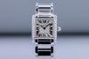 Cartier Tank Francaise | REF. 2365 | 18k White Gold | Diamond Bezel | 20mm